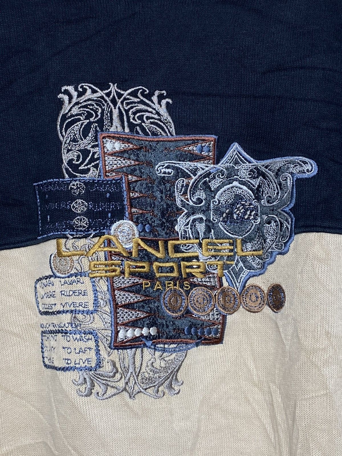 Japanese Brand × Lancel × Vintage Vintage Lancel Embroidered Crewneck Size US L / EU 52-54 / 3 - 3 Thumbnail