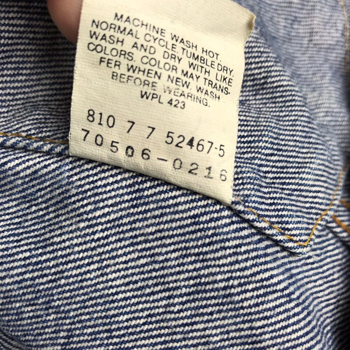 Levi's × Levi's Vintage Clothing Vintage Levi’s Distressed Trucker Denim Jacket Size US S / EU 44-46 / 1 - 9 Thumbnail