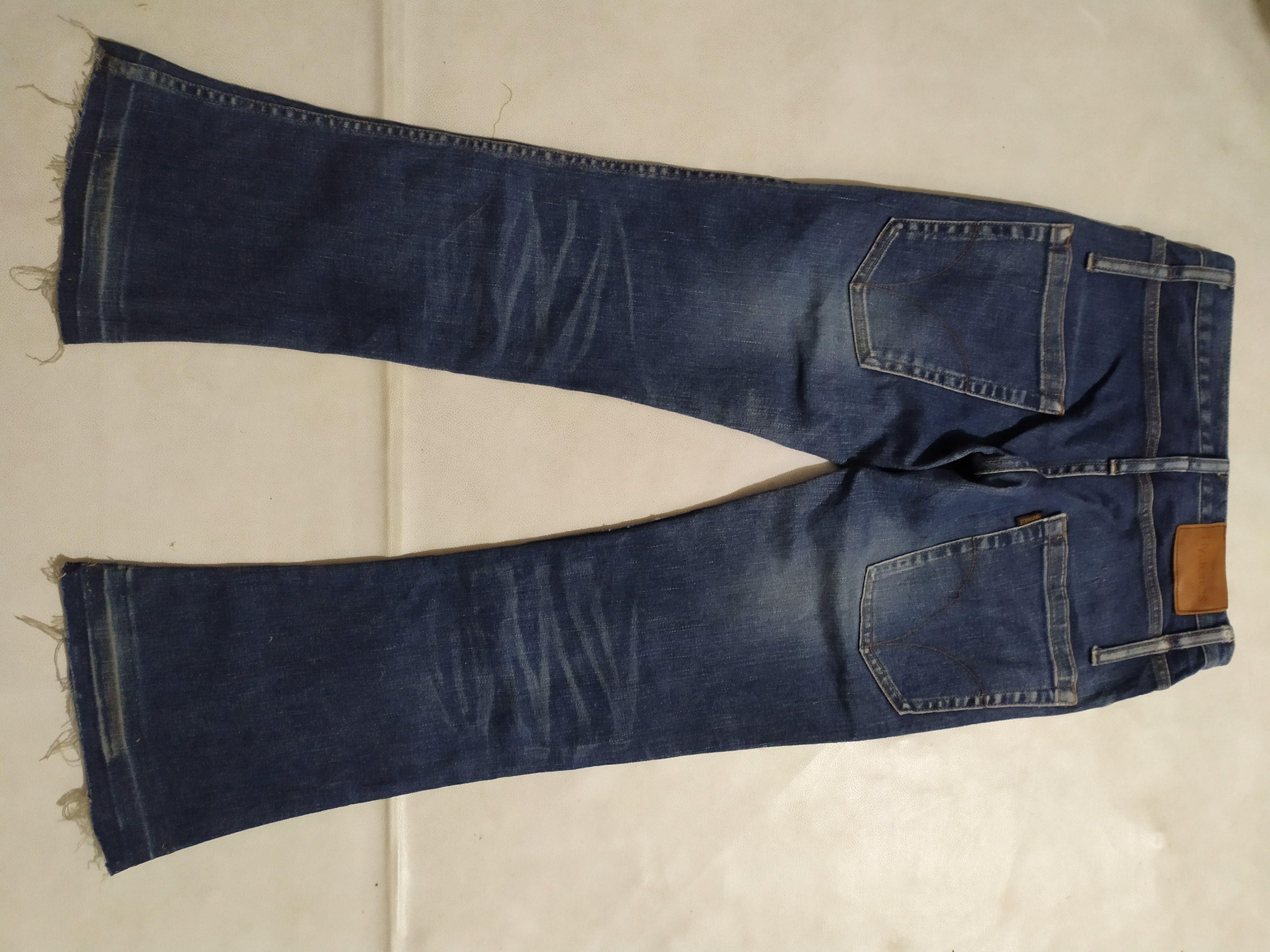 Hysteric Glamour × Vintage 🔥Vintage Hysteric glamour Jeans Bootcut Release Hem Pants Size US 28 / EU 44 - 9 Thumbnail