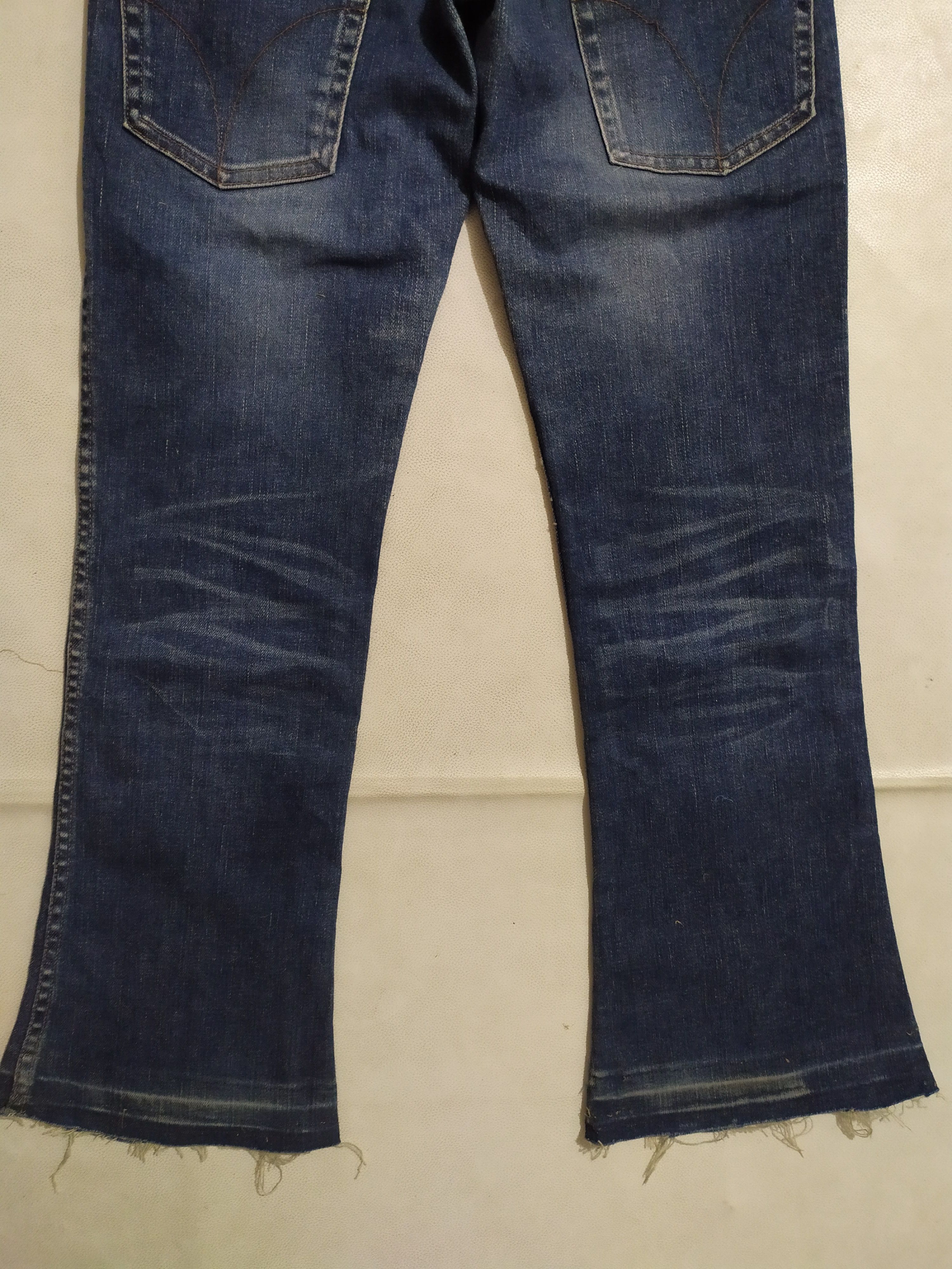 Hysteric Glamour × Vintage 🔥Vintage Hysteric glamour Jeans Bootcut Release Hem Pants Size US 28 / EU 44 - 11 Thumbnail