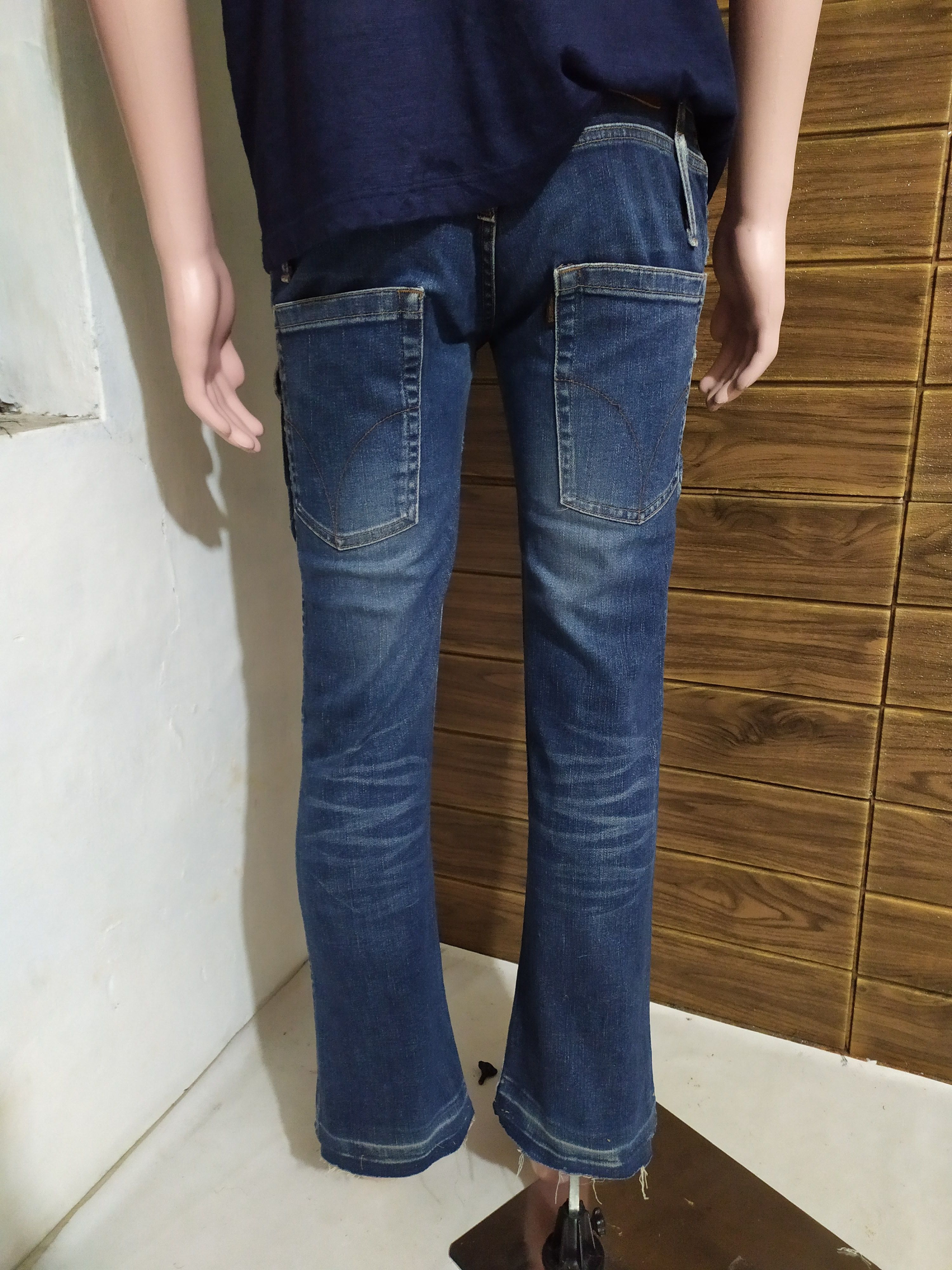 Hysteric Glamour × Vintage 🔥Vintage Hysteric glamour Jeans Bootcut Release Hem Pants Size US 28 / EU 44 - 3 Thumbnail