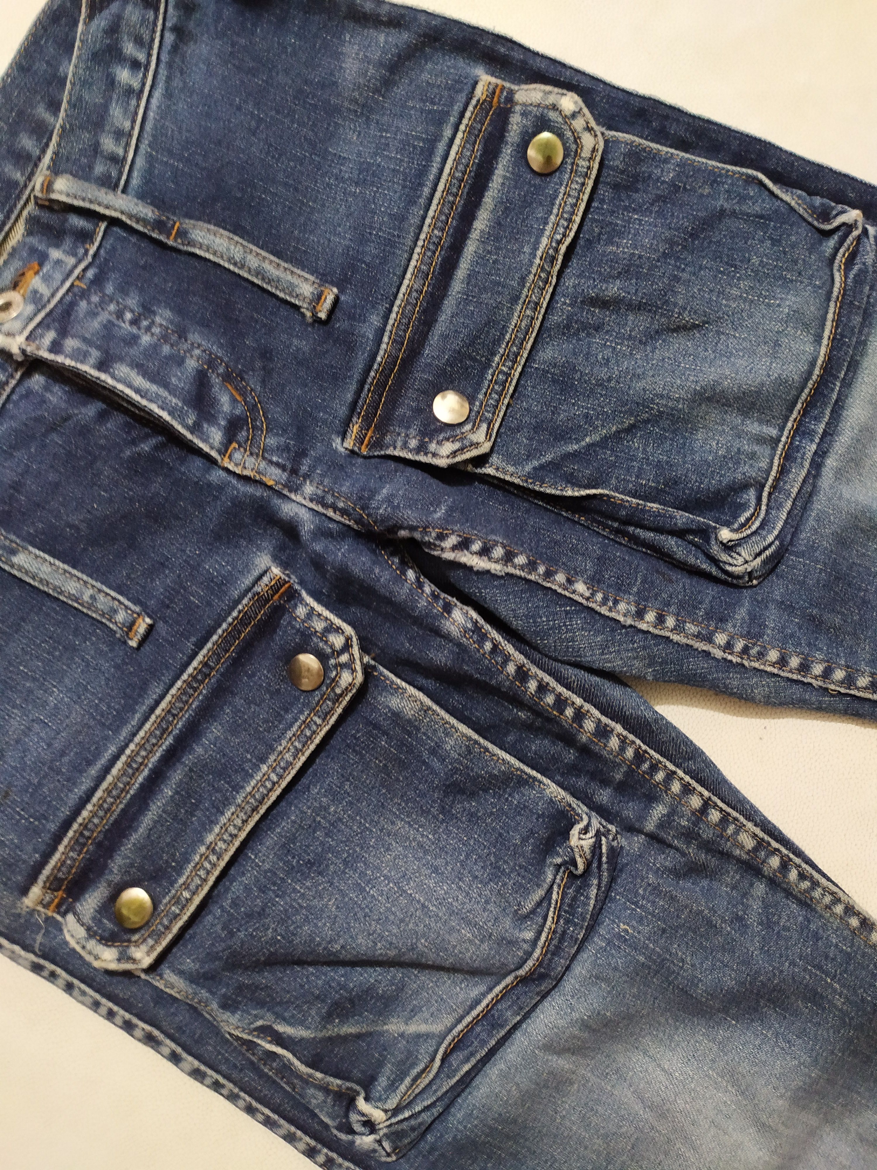 Hysteric Glamour × Vintage 🔥Vintage Hysteric glamour Jeans Bootcut Release Hem Pants Size US 28 / EU 44 - 7 Thumbnail