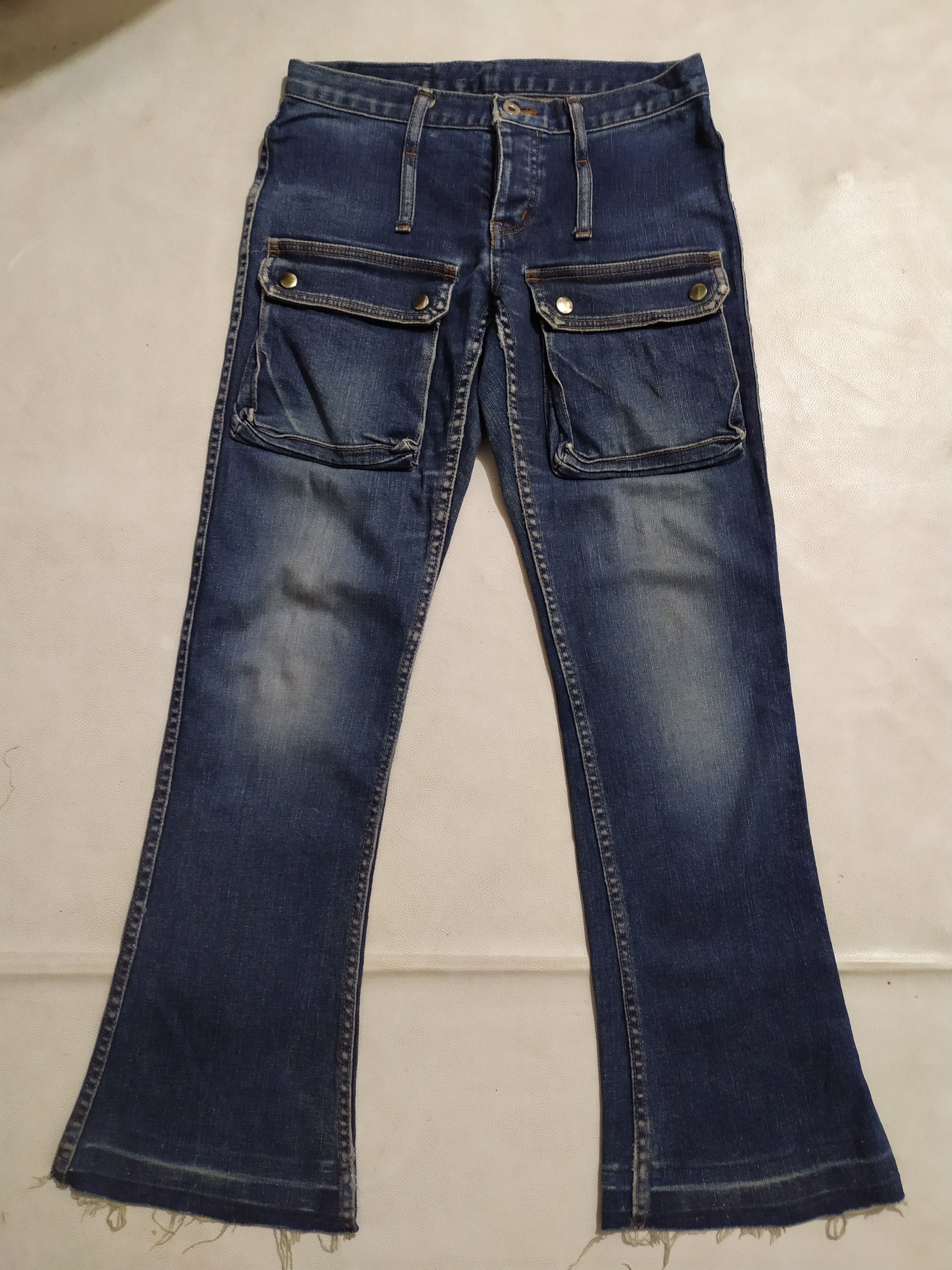 Hysteric Glamour × Vintage 🔥Vintage Hysteric glamour Jeans Bootcut Release Hem Pants Size US 28 / EU 44 - 4 Thumbnail