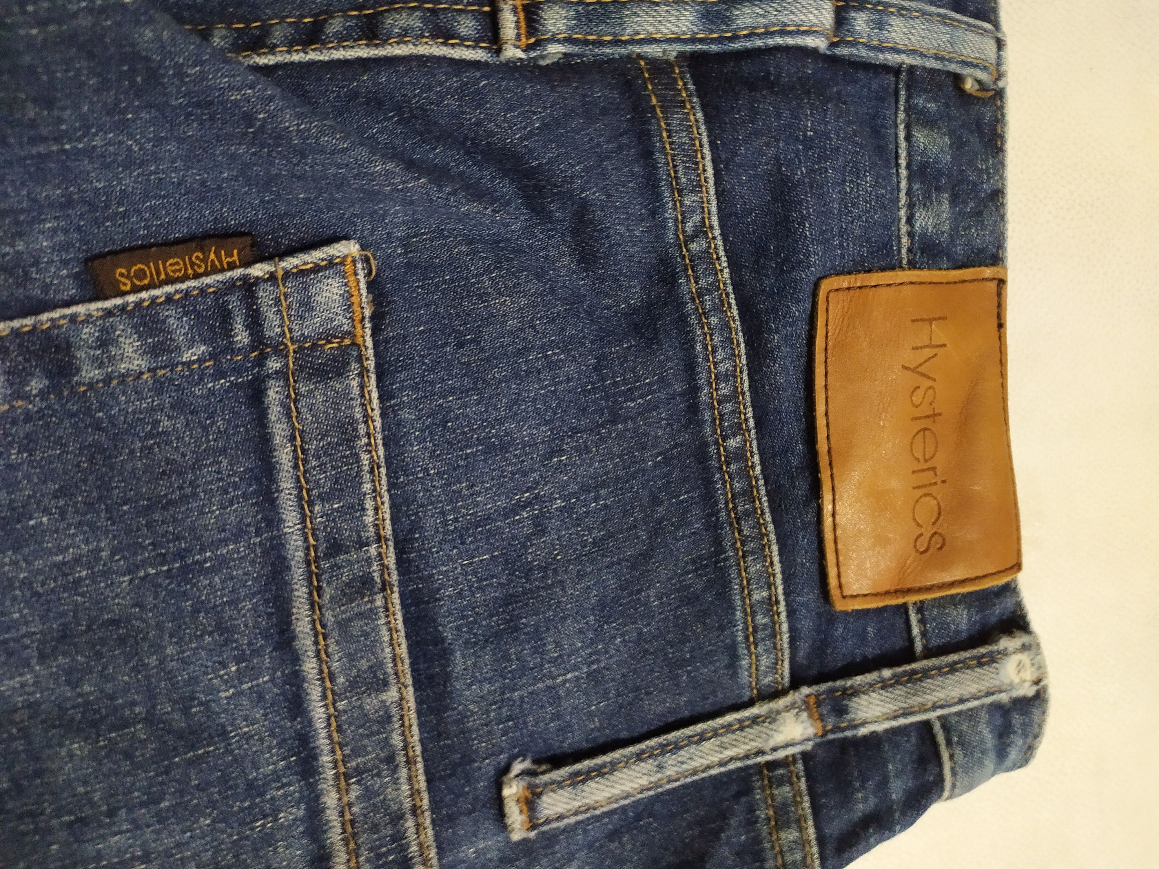 Hysteric Glamour × Vintage 🔥Vintage Hysteric glamour Jeans Bootcut Release Hem Pants Size US 28 / EU 44 - 12 Thumbnail
