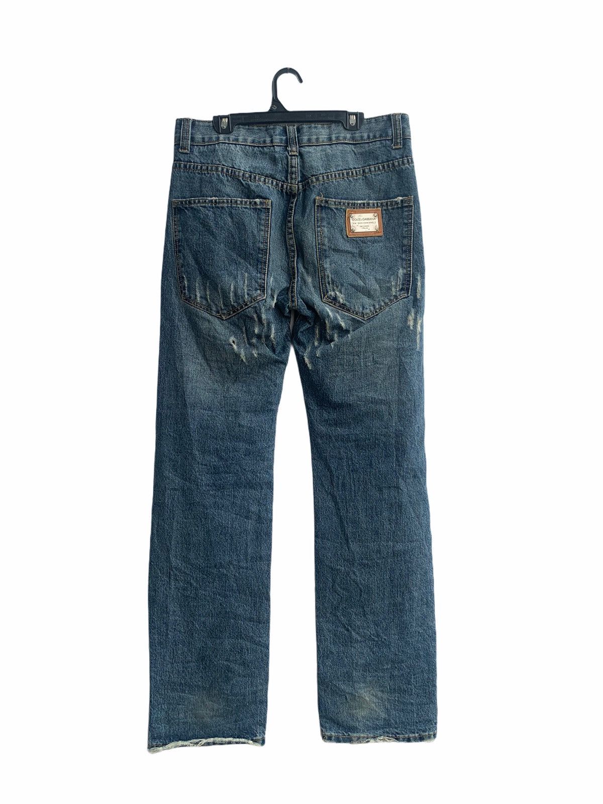 Dolce & Gabbana D&G Distressed Denim Size US 30 / EU 46 - 2 Thumbnail