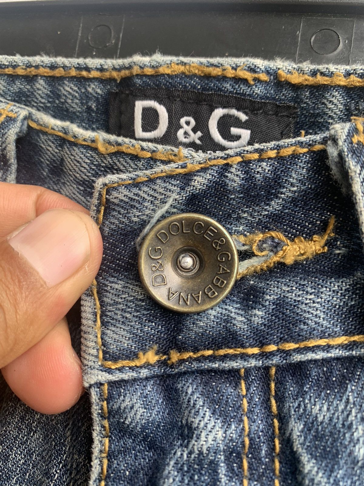 Dolce & Gabbana D&G Distressed Denim Size US 30 / EU 46 - 6 Thumbnail