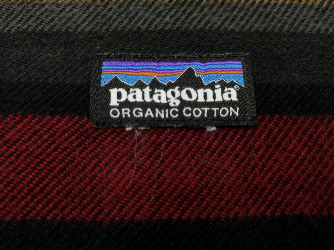 Flannel × Patagonia × Vintage VERY RARE💥PATAGONIA Organic Cotton Stripes Flannel Size US L / EU 52-54 / 3 - 6 Thumbnail