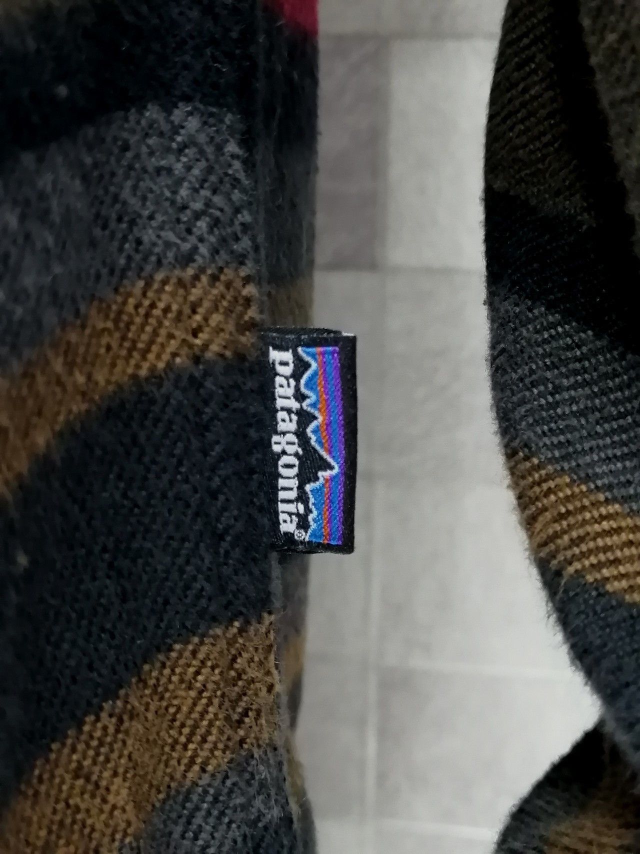 Flannel × Patagonia × Vintage VERY RARE💥PATAGONIA Organic Cotton Stripes Flannel Size US L / EU 52-54 / 3 - 5 Thumbnail