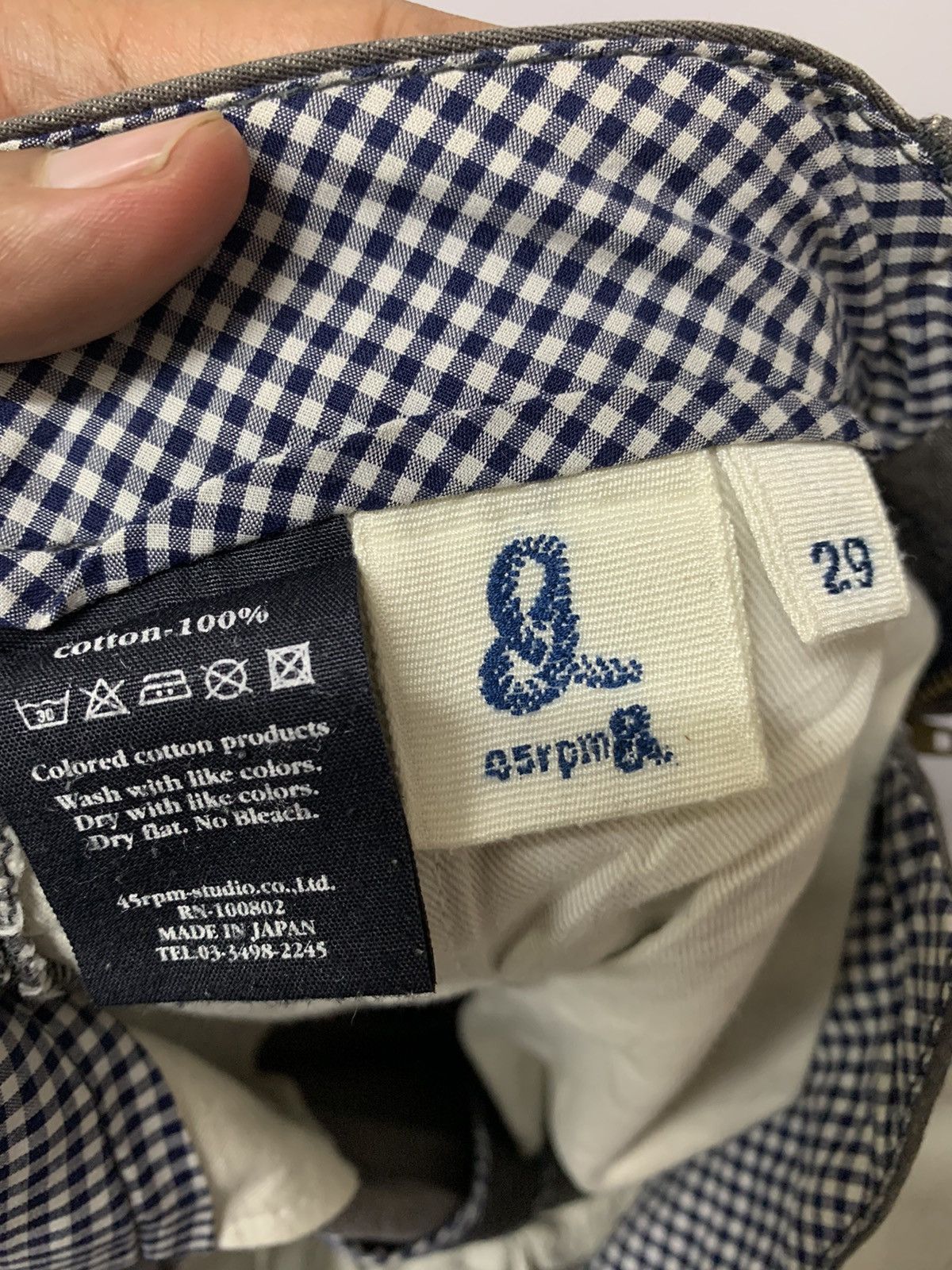 45rpm × Japanese Brand 🔥offer🔥45rpm pant Size US 29 - 7 Thumbnail