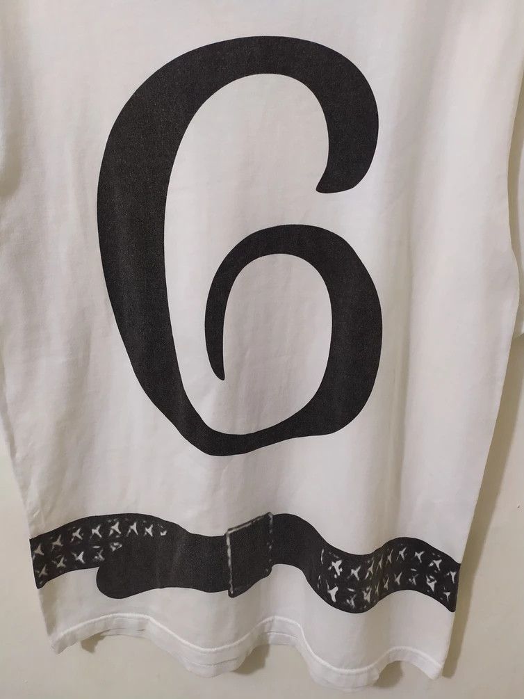 Number (N)ine Number Nine Big Print Number 6 9 White T-Shirt Size US M / EU 48-50 / 2 - 2 Thumbnail