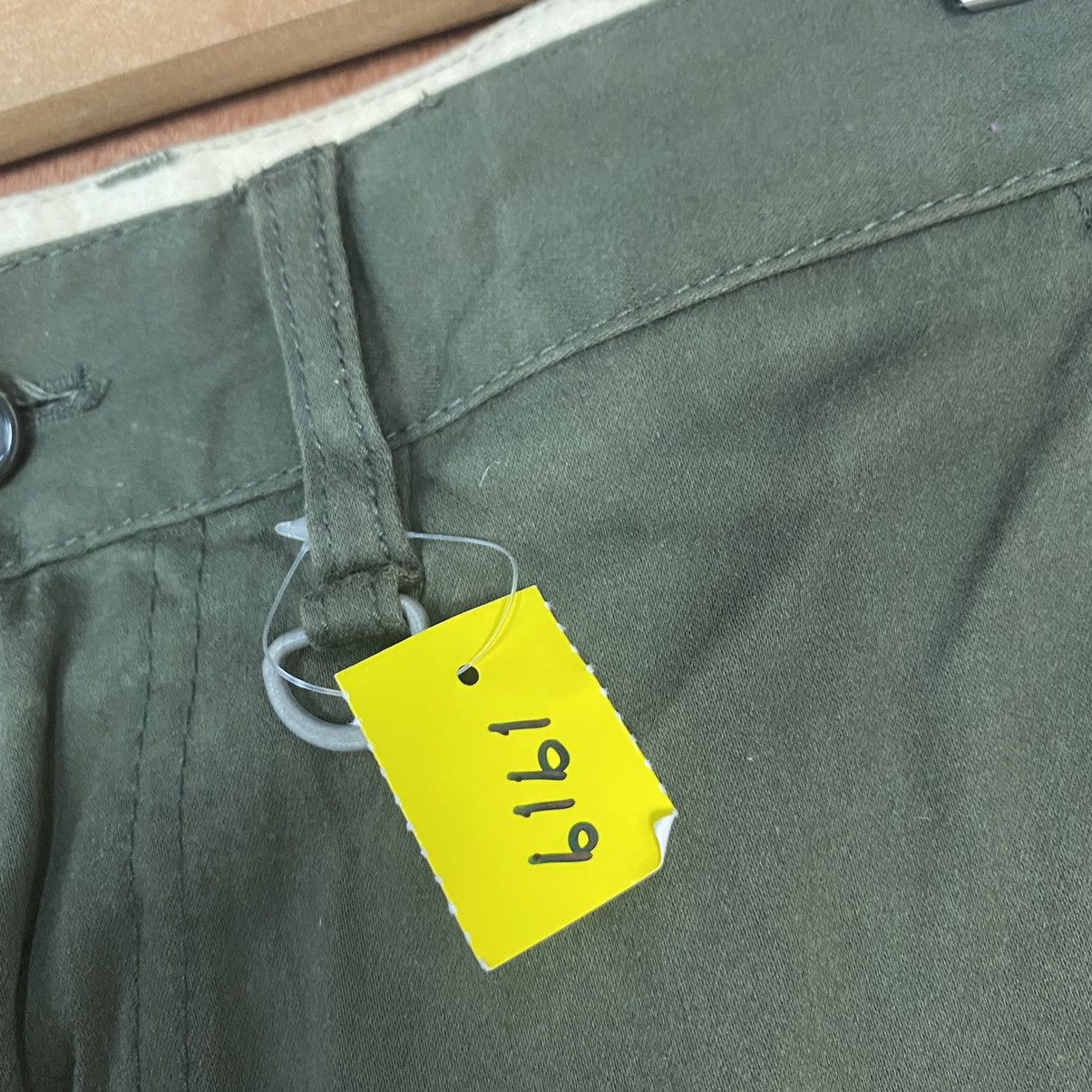 Takeo Kikuchi DLL Japan Green Multipocket utility Cargo Pants #1919 Size US 30 / EU 46 - 6 Thumbnail