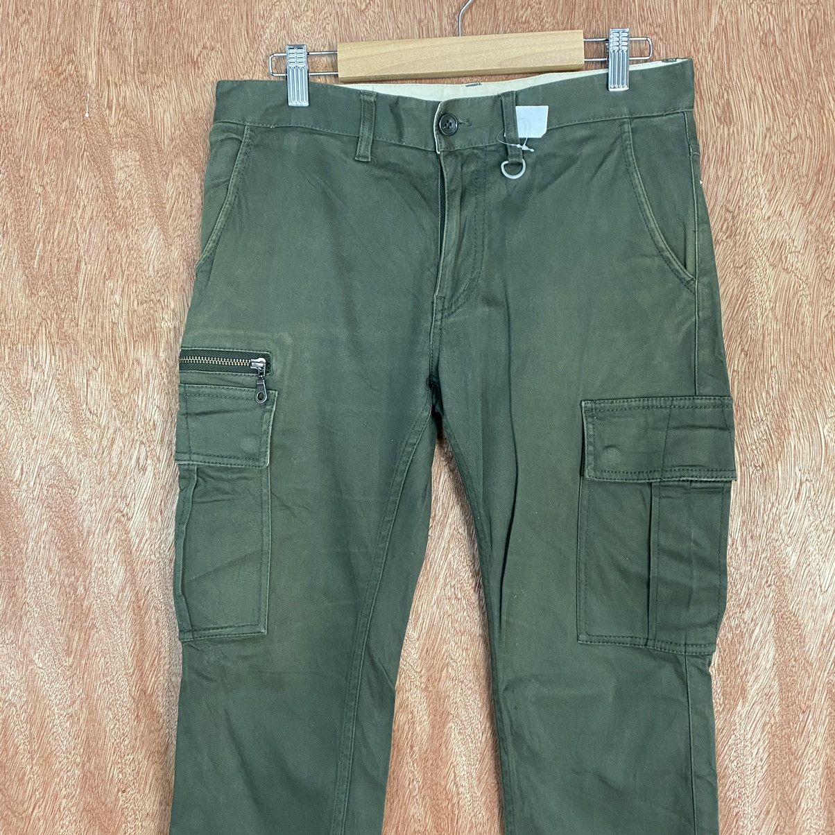 Takeo Kikuchi DLL Japan Green Multipocket utility Cargo Pants #1919 Size US 30 / EU 46 - 2 Thumbnail