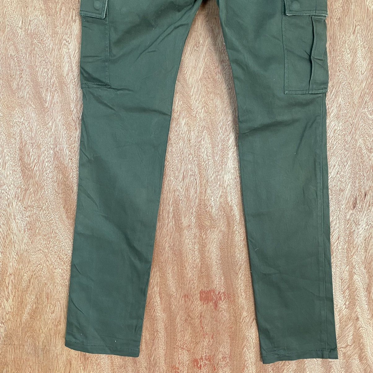 Takeo Kikuchi DLL Japan Green Multipocket utility Cargo Pants #1919 Size US 30 / EU 46 - 10 Thumbnail
