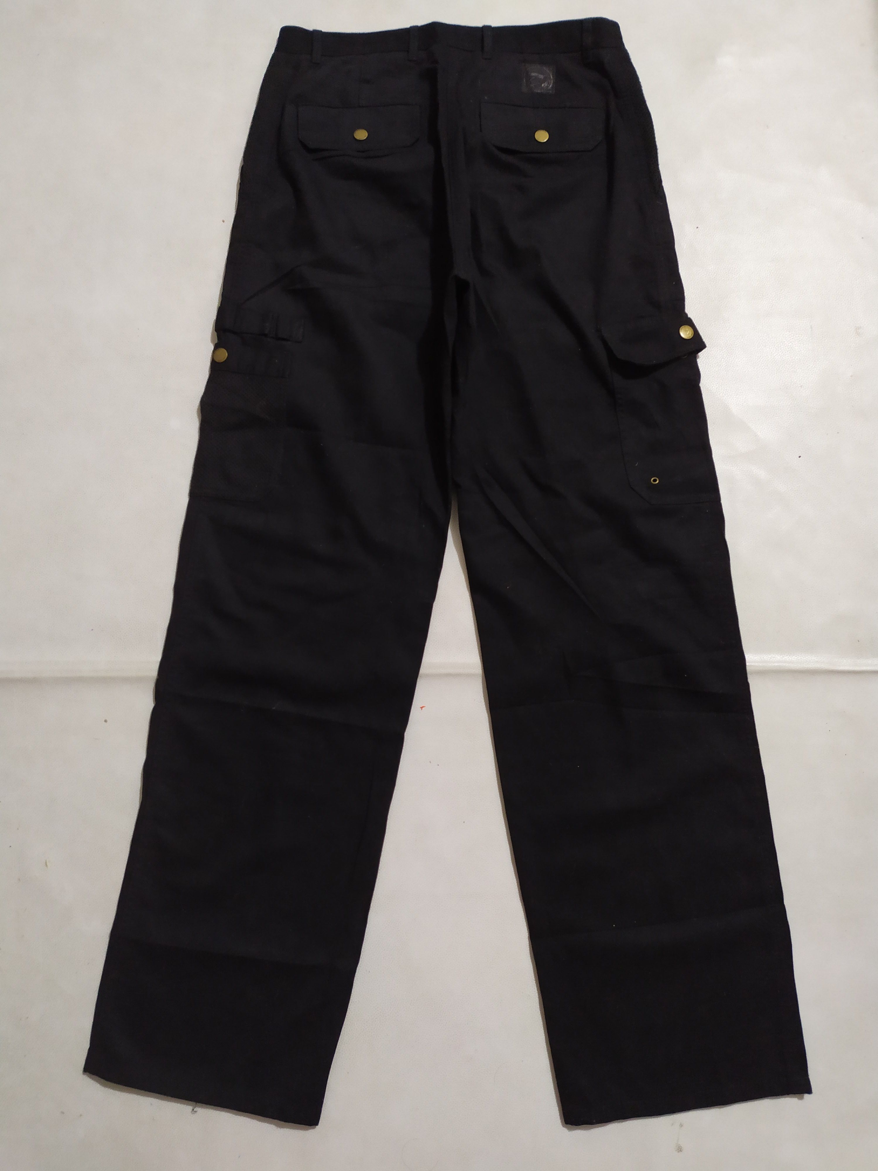 Polo Ralph Lauren Polo Ralph Lauren Black Cargo Multipocket Pants Size US 29 - 11 Thumbnail