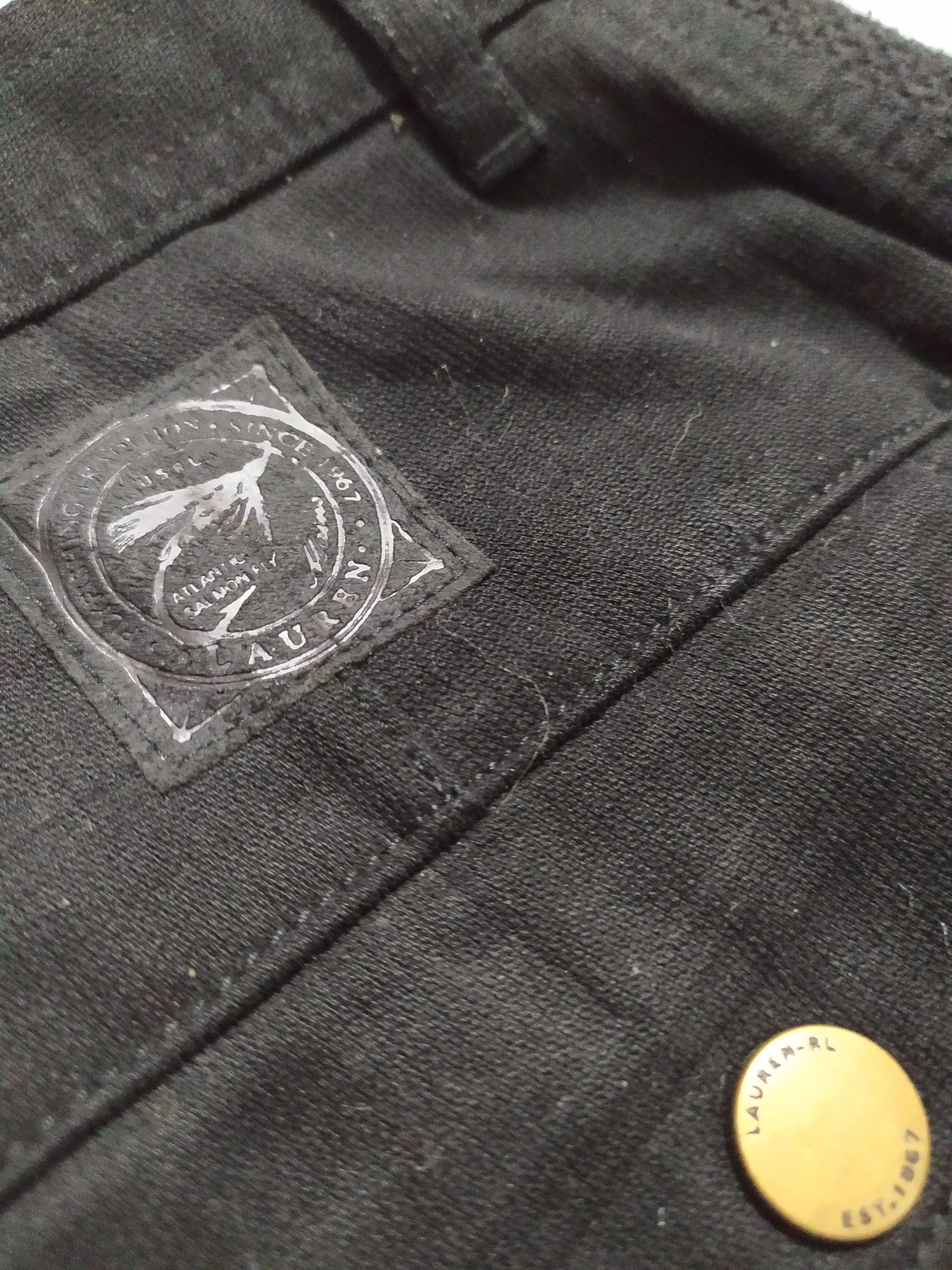 Polo Ralph Lauren Polo Ralph Lauren Black Cargo Multipocket Pants Size US 29 - 14 Thumbnail