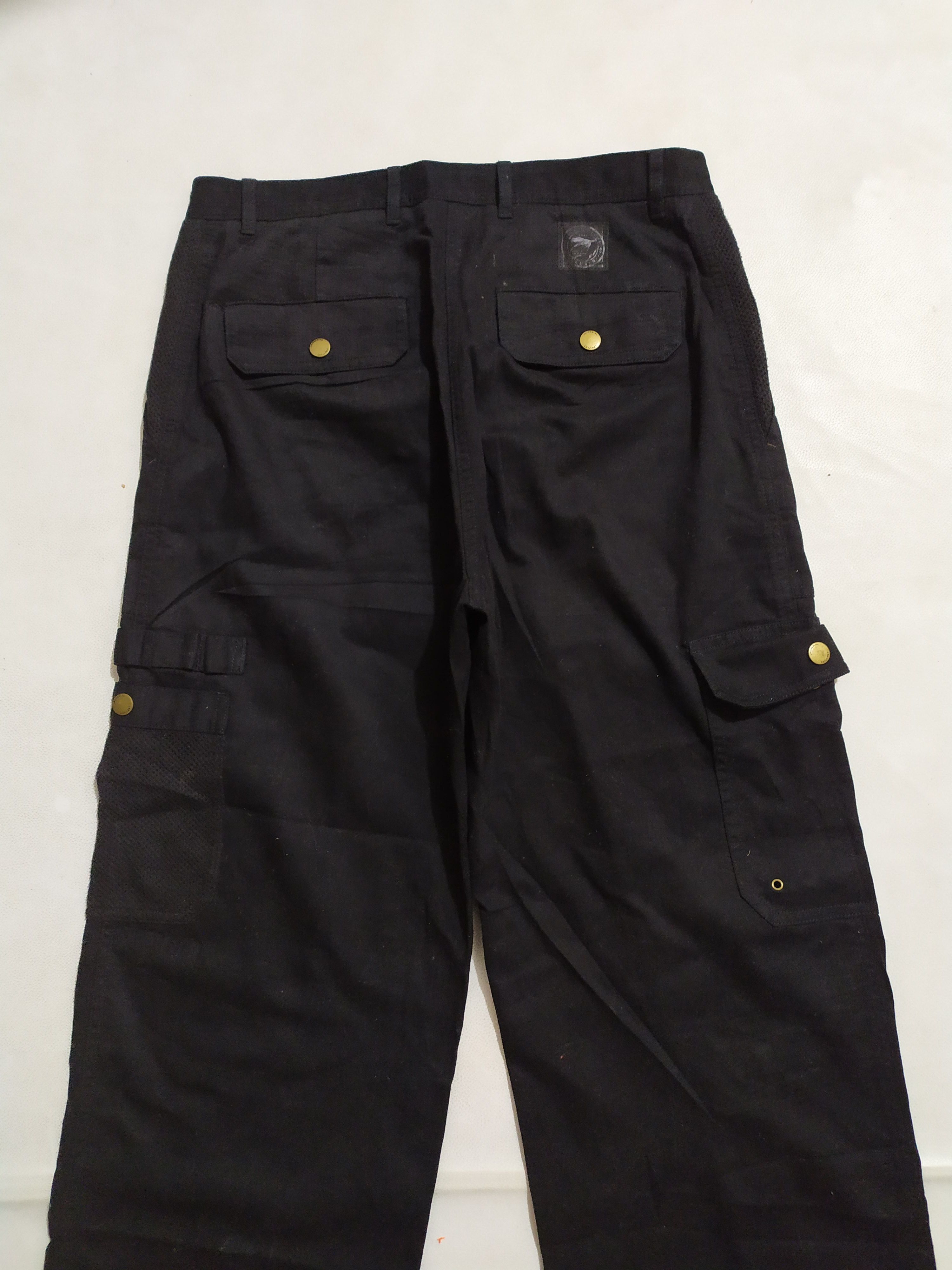 Polo Ralph Lauren Polo Ralph Lauren Black Cargo Multipocket Pants Size US 29 - 12 Thumbnail