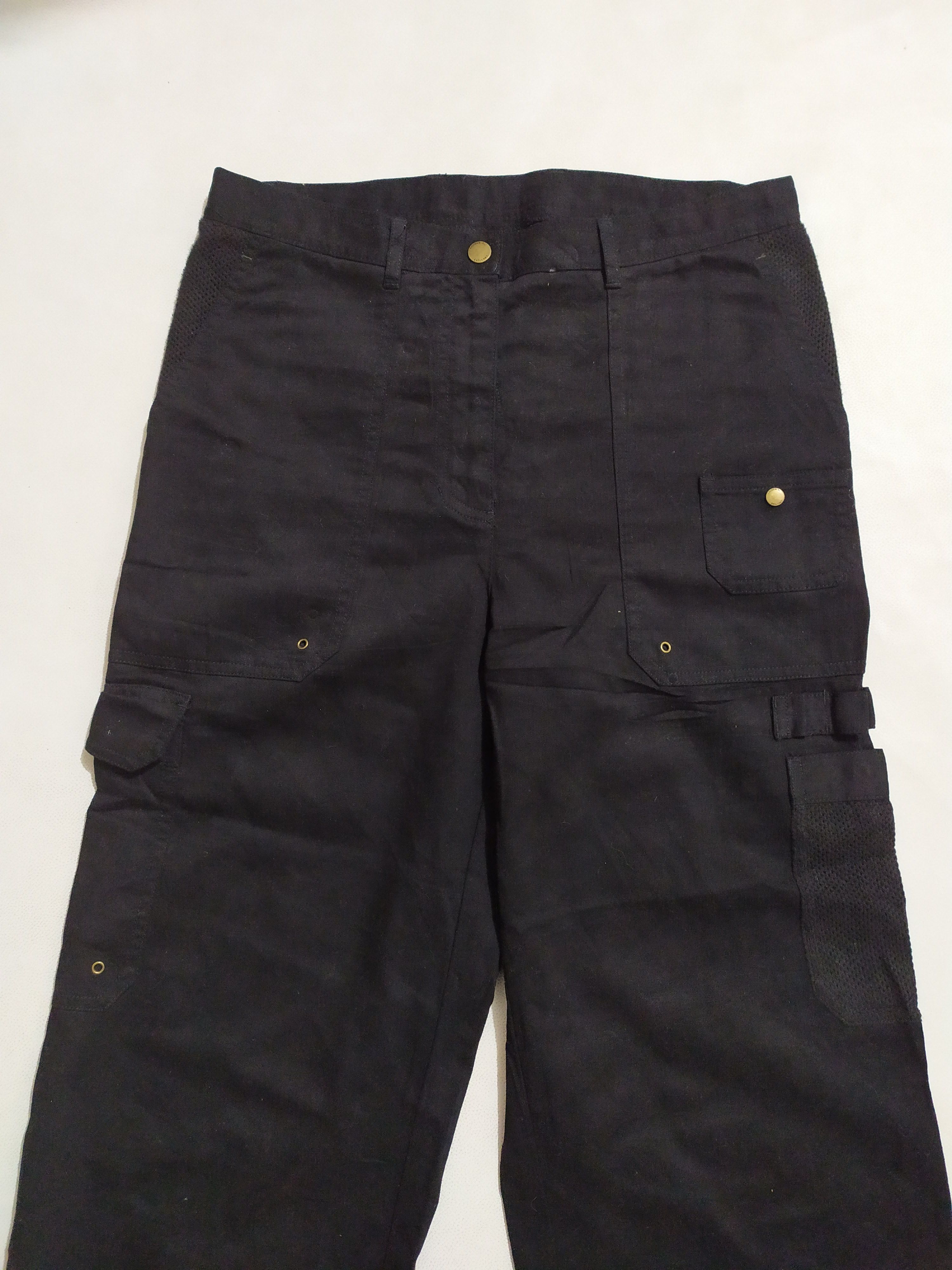 Polo Ralph Lauren Polo Ralph Lauren Black Cargo Multipocket Pants Size US 29 - 7 Thumbnail