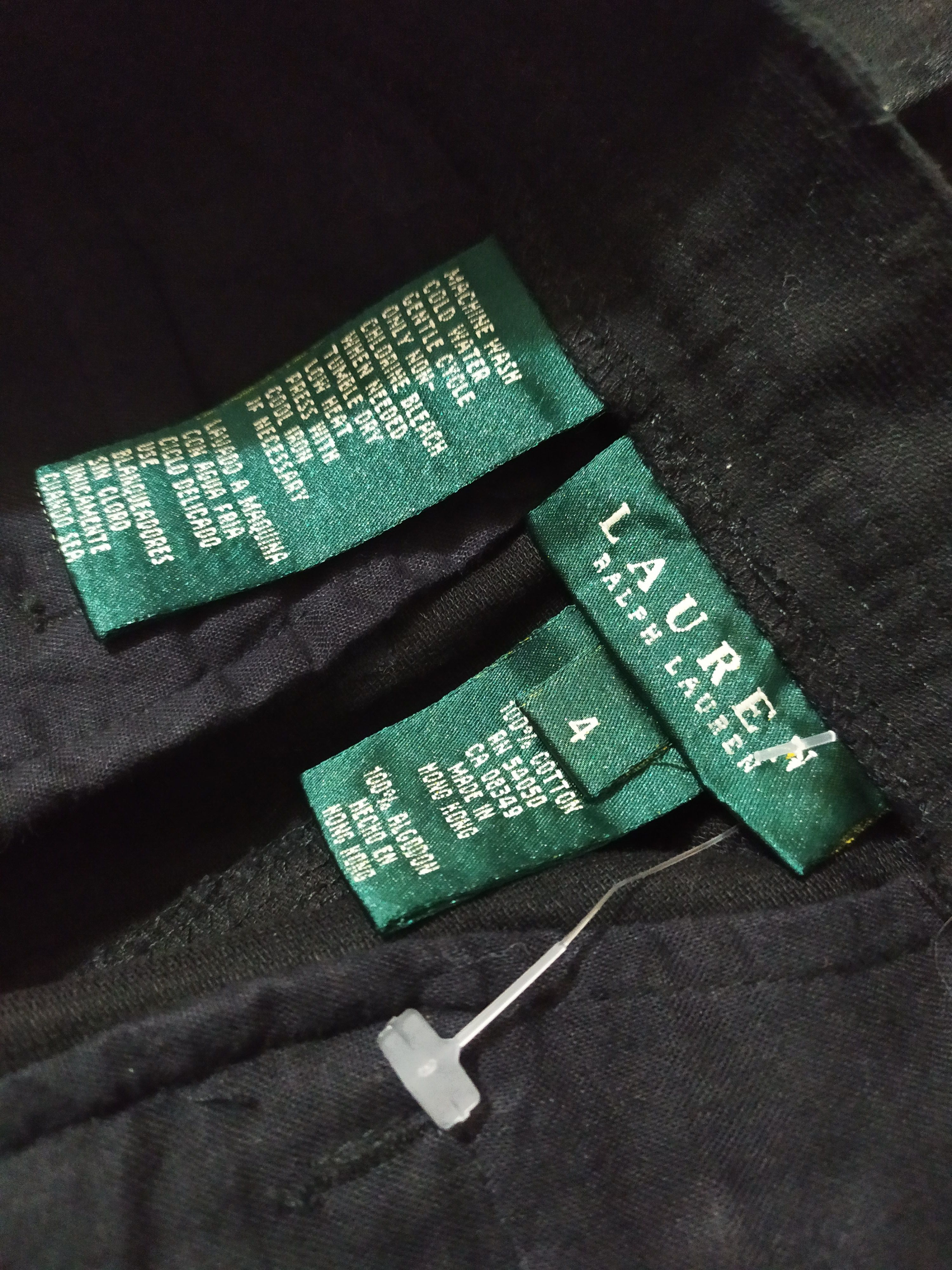 Polo Ralph Lauren Polo Ralph Lauren Black Cargo Multipocket Pants Size US 29 - 16 Thumbnail