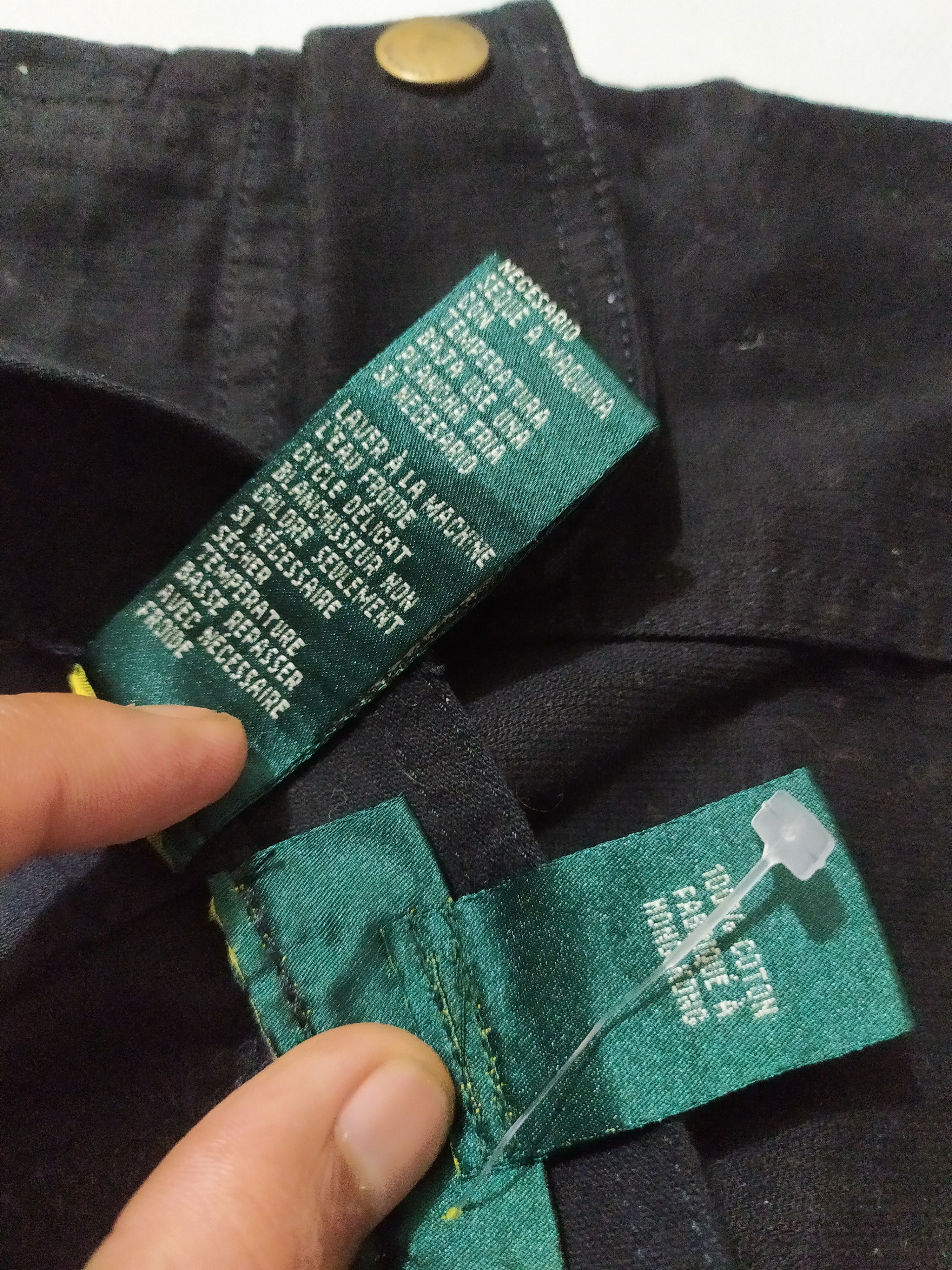 Polo Ralph Lauren Polo Ralph Lauren Black Cargo Multipocket Pants Size US 29 - 17 Thumbnail