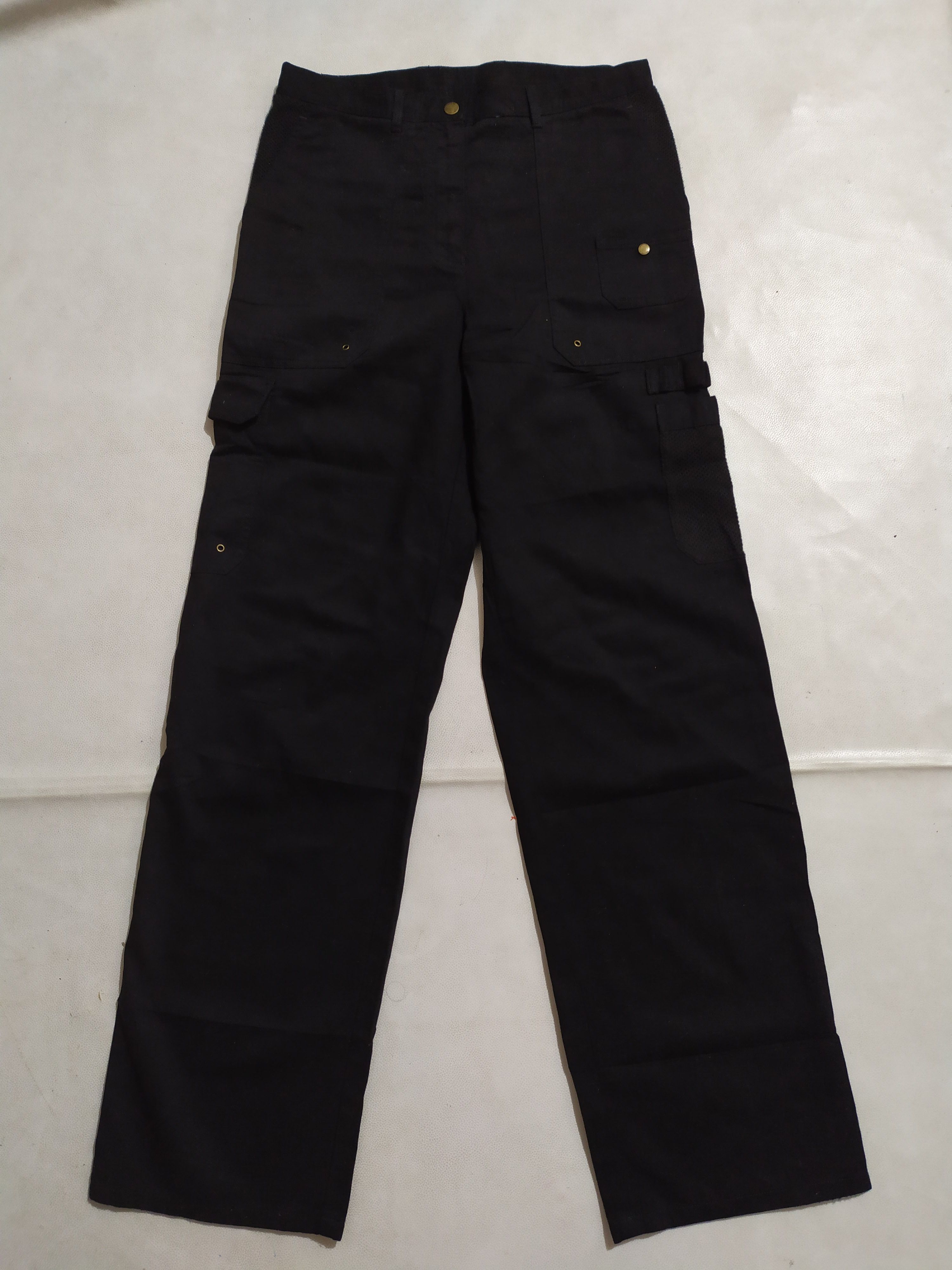 Polo Ralph Lauren Polo Ralph Lauren Black Cargo Multipocket Pants Size US 29 - 6 Thumbnail