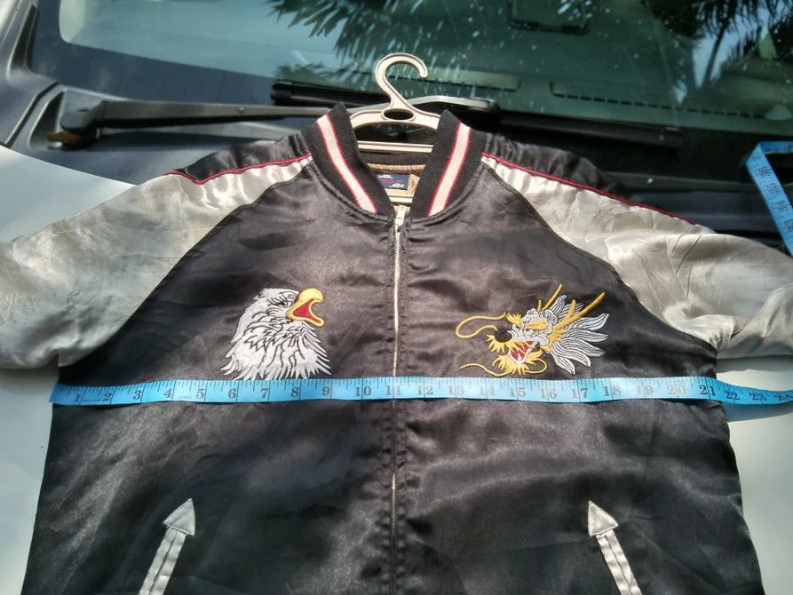 Japanese Brand VINTAGE HEAVILY USED SUKAJAN JACKET Size US L / EU 52-54 / 3 - 14 Thumbnail