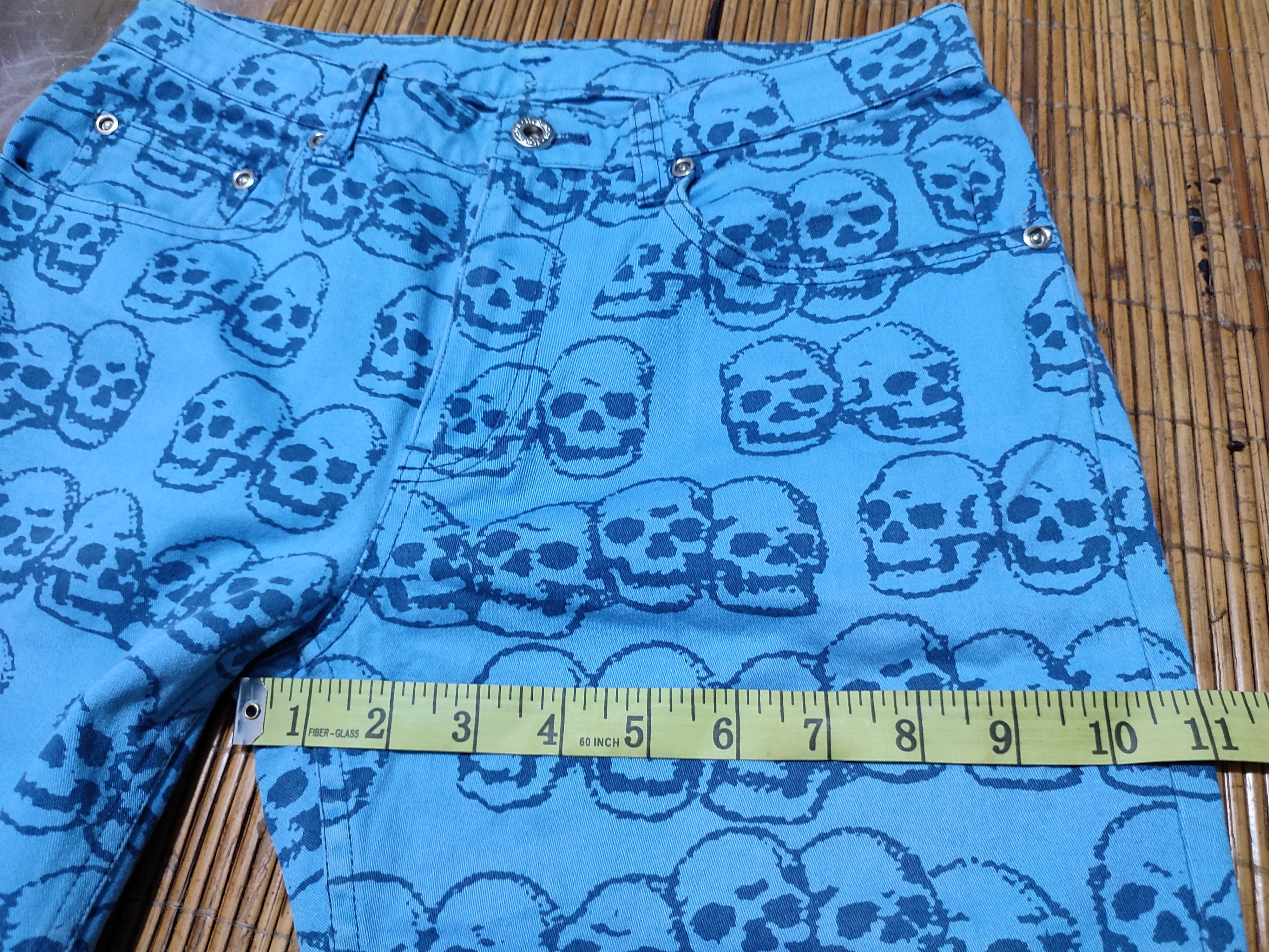 Hysteric Glamour 🔥Hysteric Glamour Fullprint Skull Pants Size US 28 / EU 44 - 12 Thumbnail