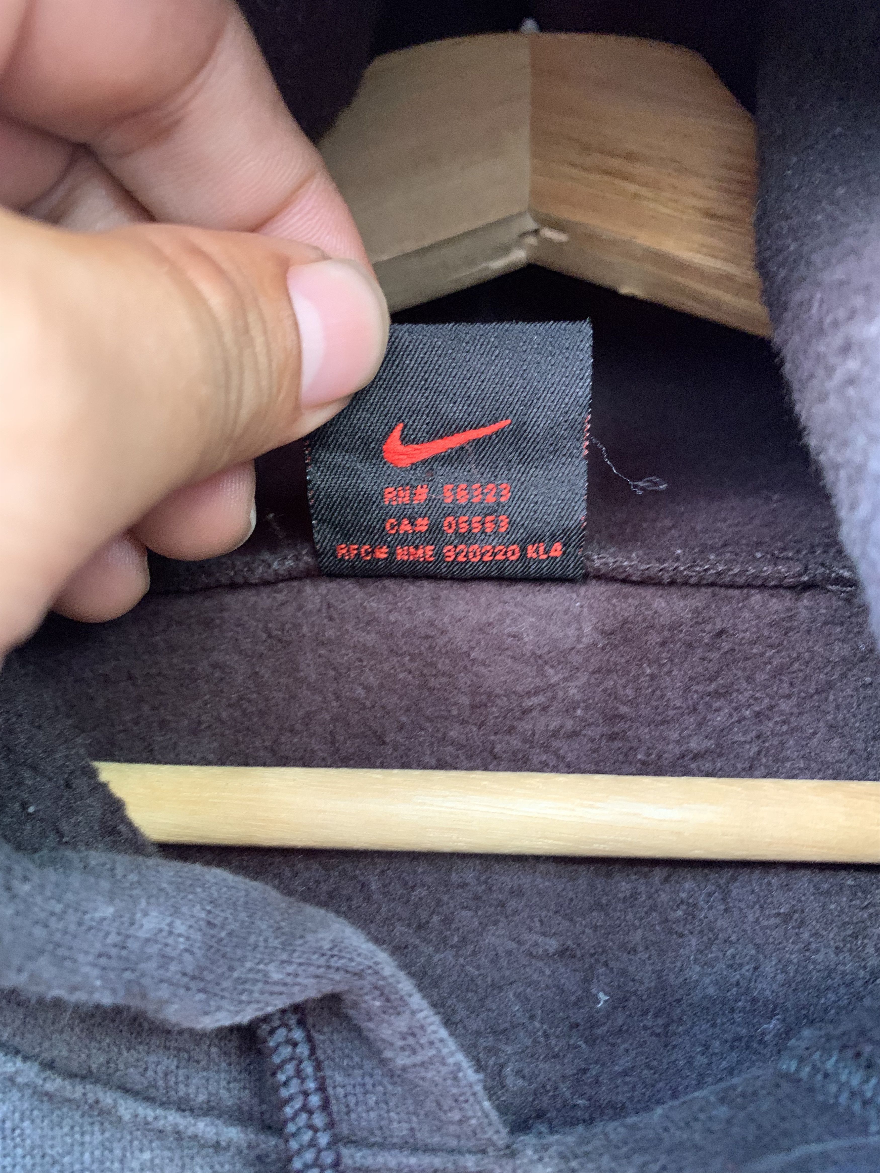 Nike × Vintage Vintage Sunfaded Nike Athletics Hoodie Size US S / EU 44-46 / 1 - 5 Thumbnail