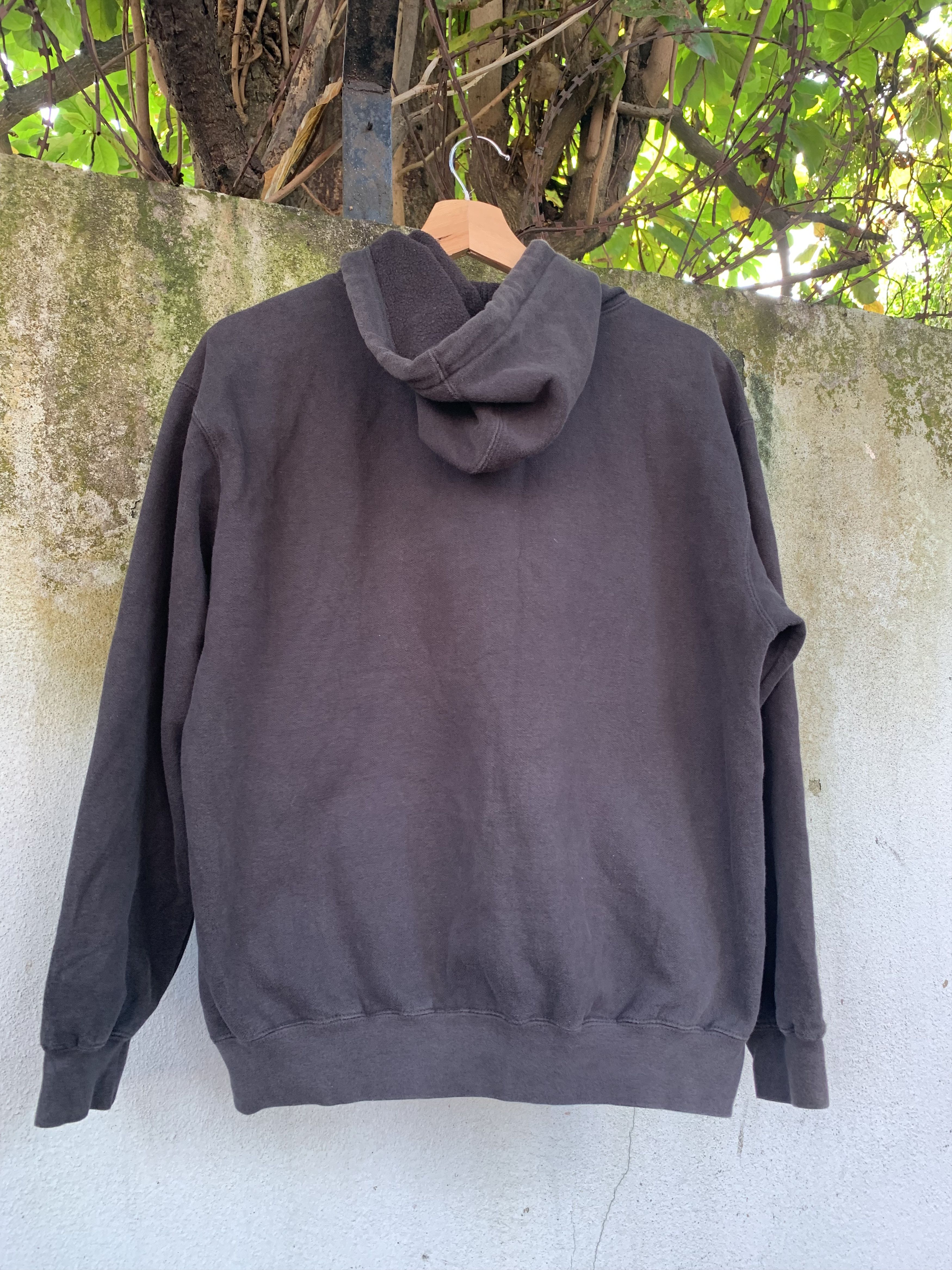Nike × Vintage Vintage Sunfaded Nike Athletics Hoodie Size US S / EU 44-46 / 1 - 8 Thumbnail