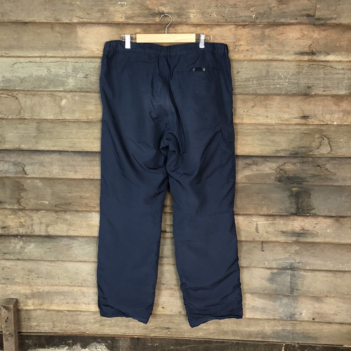 Japanese Brand × Vintage Uniqlo Dark Blue jogger Cargo Pants #4649 Size US 33 - 5 Thumbnail