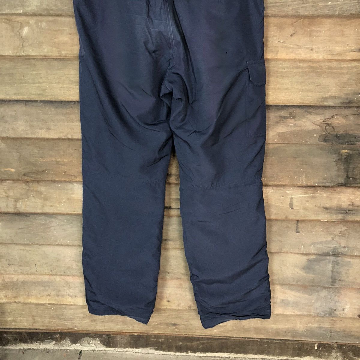 Japanese Brand × Vintage Uniqlo Dark Blue jogger Cargo Pants #4649 Size US 33 - 7 Thumbnail