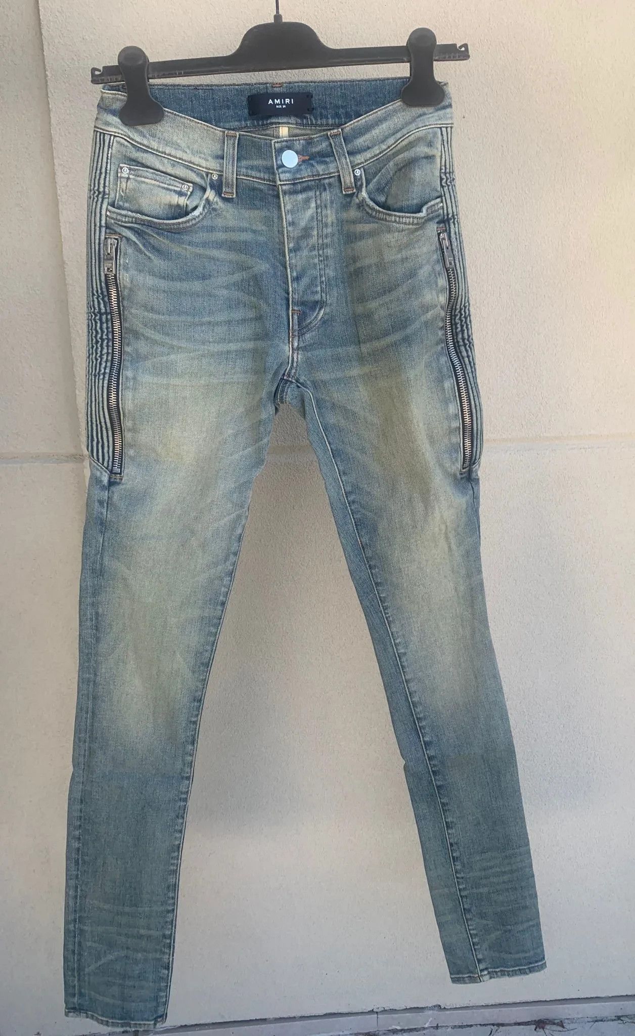 Amiri o1rshd1 Half Track Denim in Dust Indigo Size US 29 - 3 Thumbnail