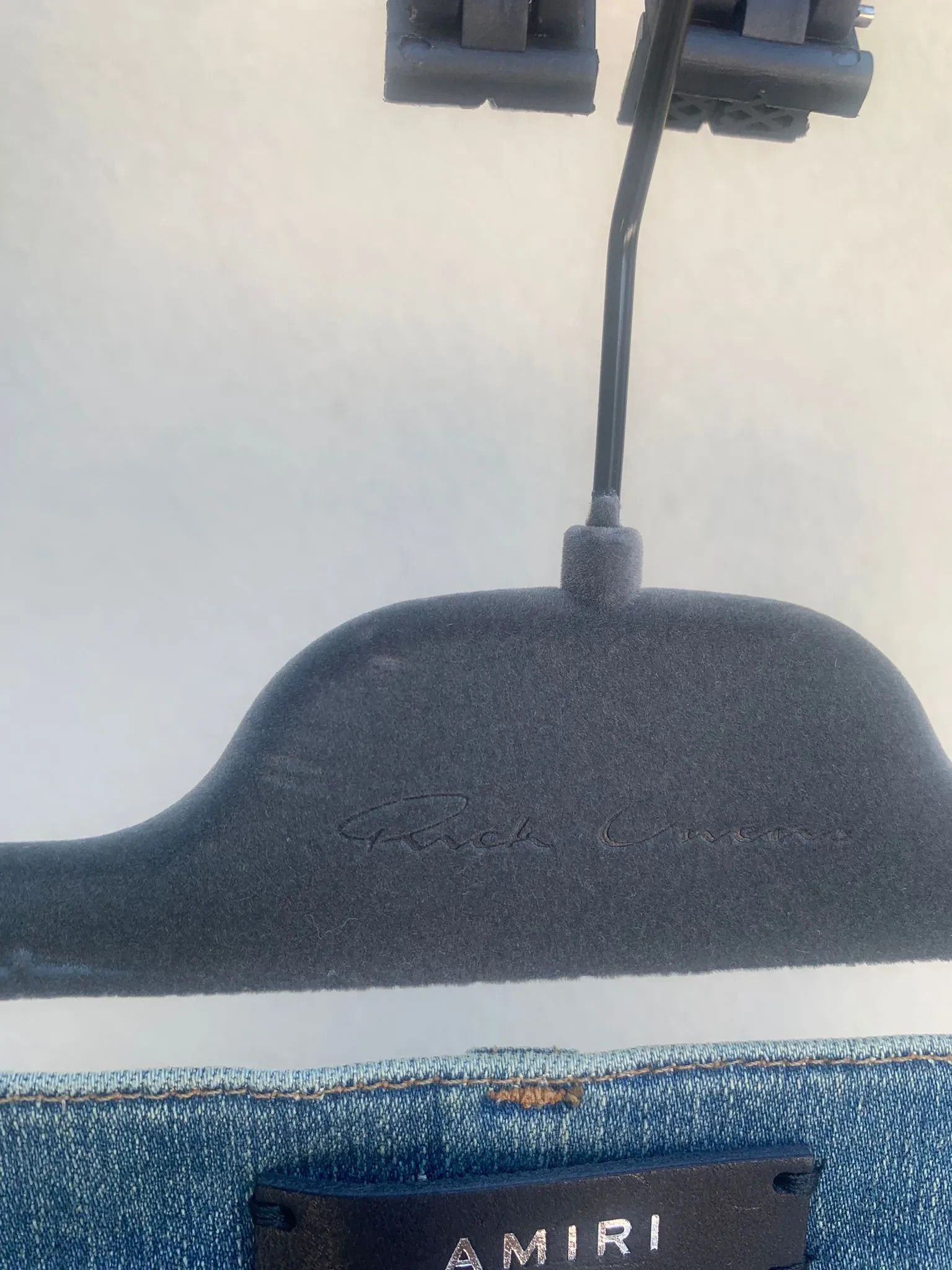 Amiri o1rshd1 Half Track Denim in Dust Indigo Size US 29 - 6 Thumbnail