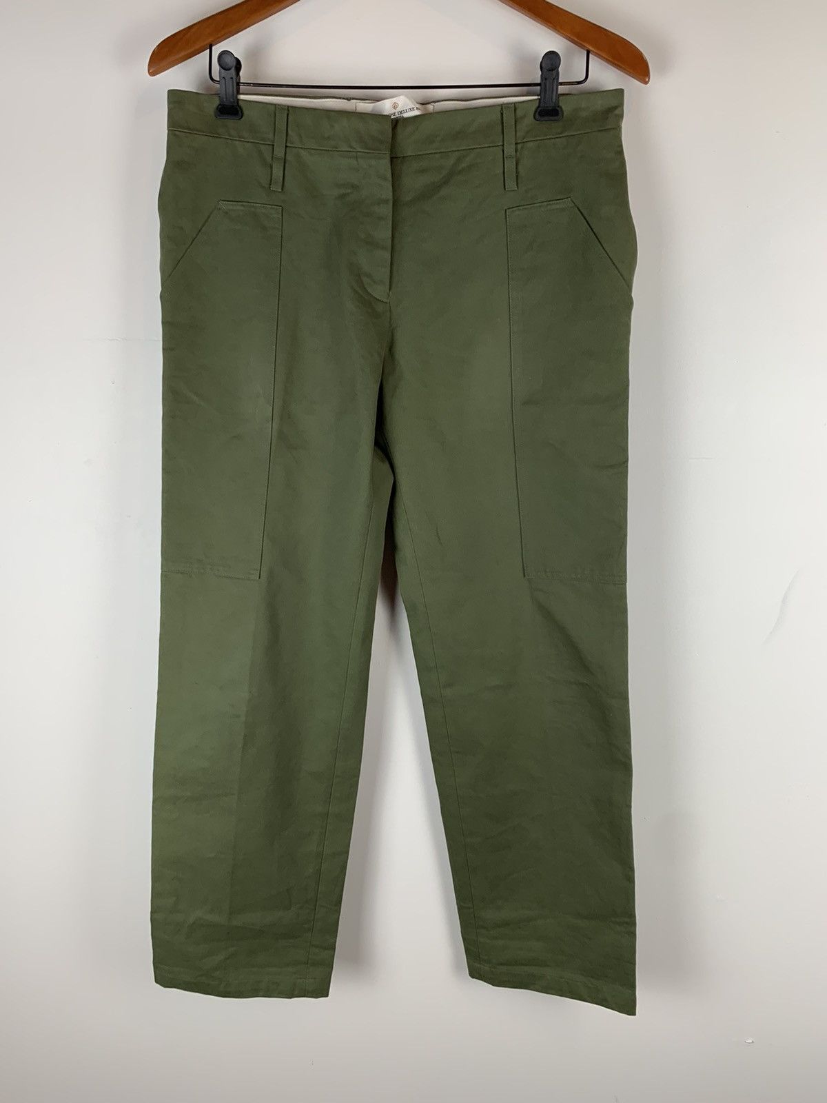 Golden Goose Golden Goose Deluxe Brand Green Trousers Size US 32 / EU 48 - 1 Thumbnail