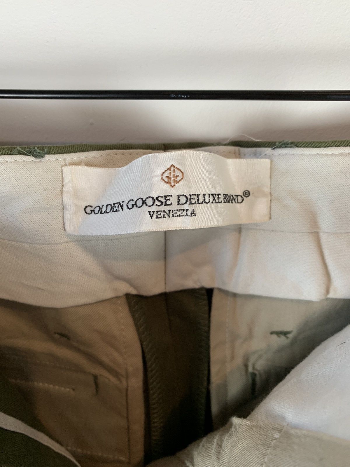 Golden Goose Golden Goose Deluxe Brand Green Trousers Size US 32 / EU 48 - 3 Thumbnail
