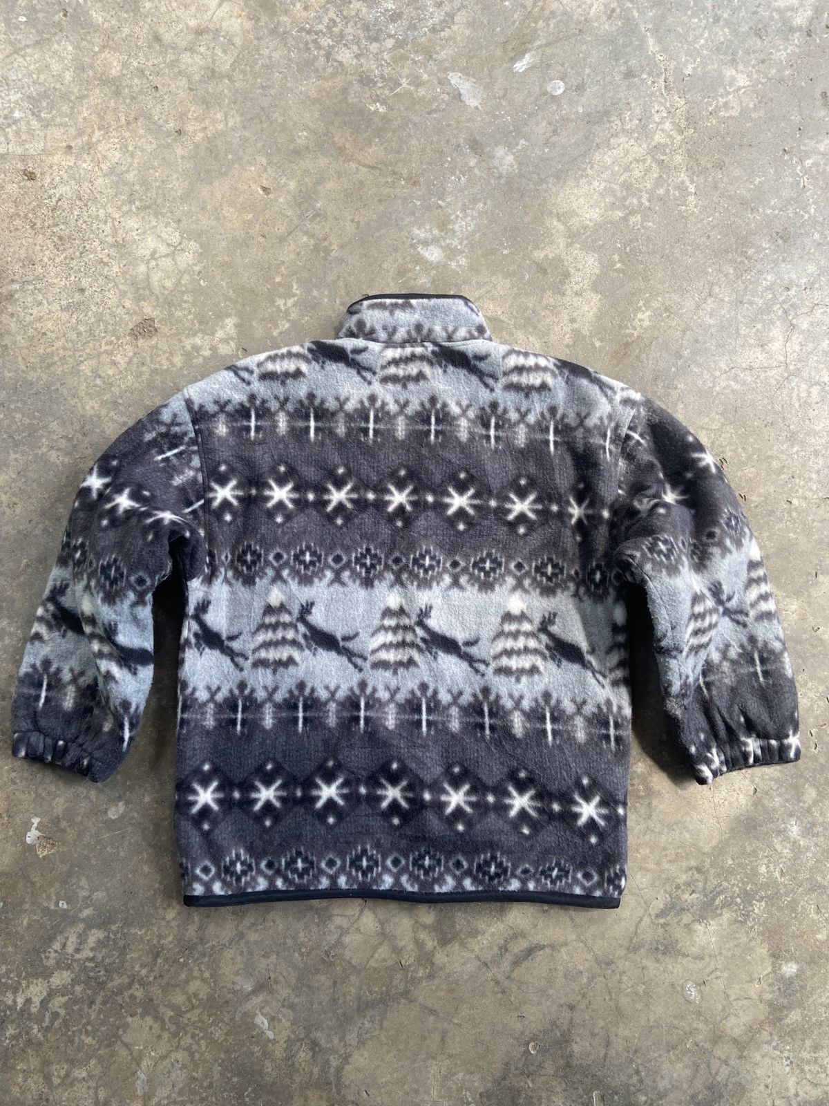 Vintage Vintage X Level Navajo Printed Fleece Jacket Size US L / EU 52-54 / 3 - 2 Thumbnail