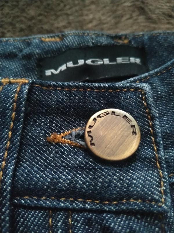 Thierry Mugler Mugler jeans with snake embroidery italy Size US 26 / EU 42 - 8 Thumbnail