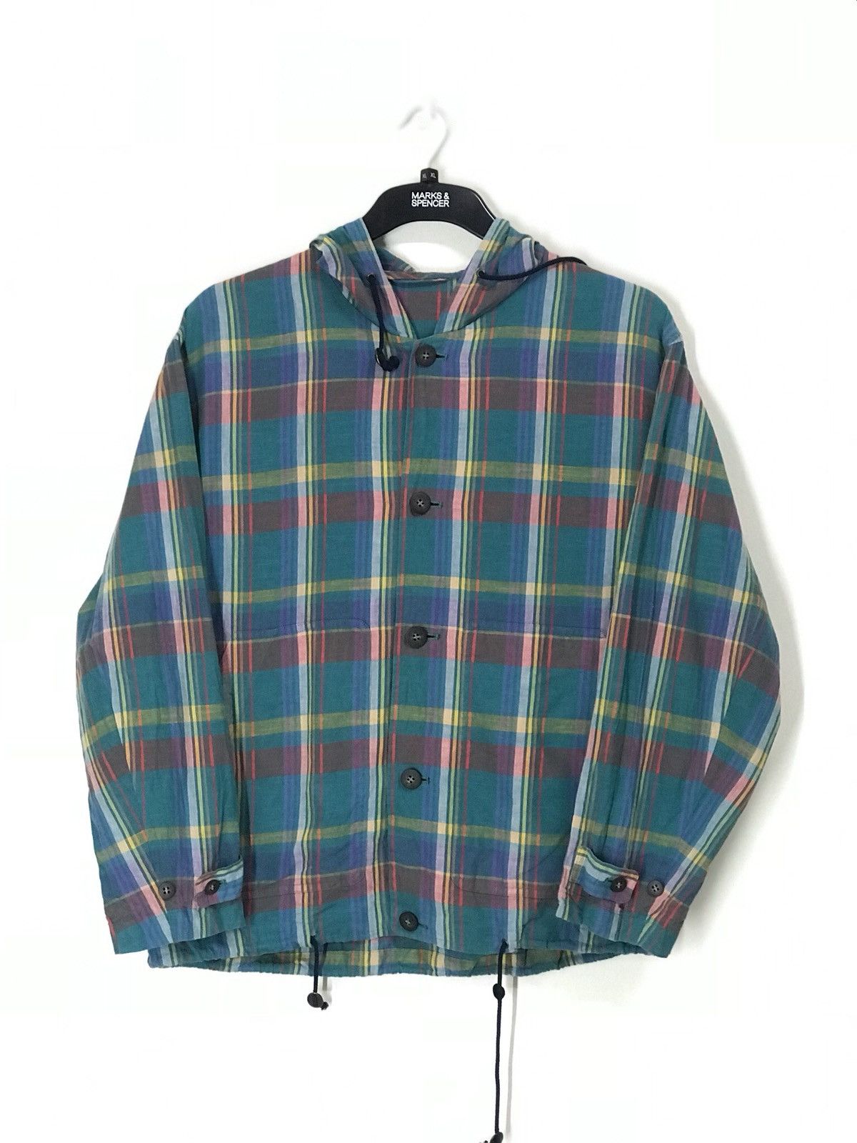 Christian Dior Monsieur CHRISTIAN DIOR PLAID TARTAN JACKET COTTON CASUAL Size US M / EU 48-50 / 2 - 1 Thumbnail