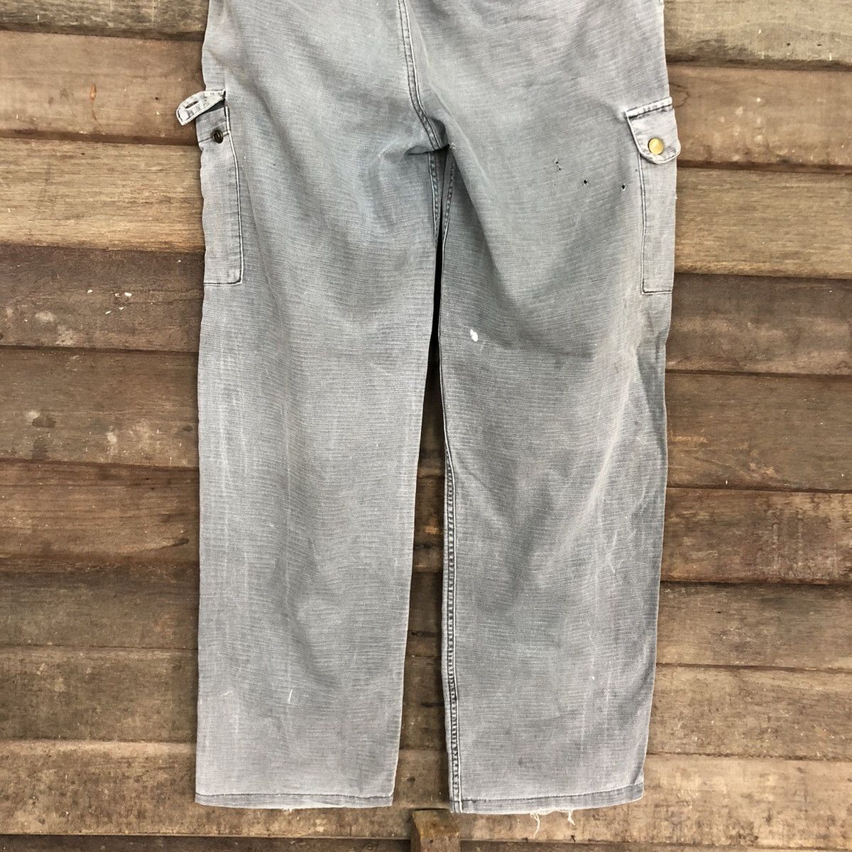 Faded Glory DLL Oshkosh Grey faded Multipocket Cargo Pants #C1135 Size US 33 - 10 Thumbnail