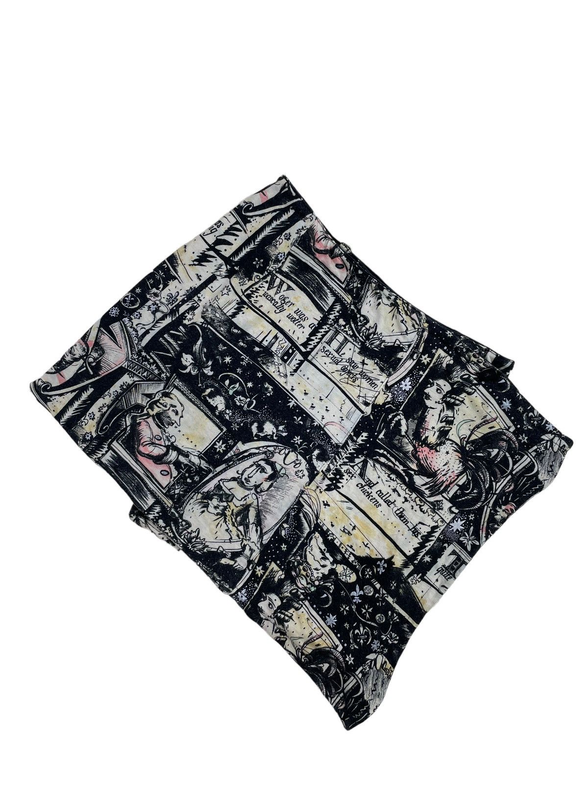 Hysteric Glamour × Seditionaries Vtg RARE Hysteric Glamour Monarchy English Wrap Mini Skirt Size 27" / US 4 / IT 40 - 2 Thumbnail