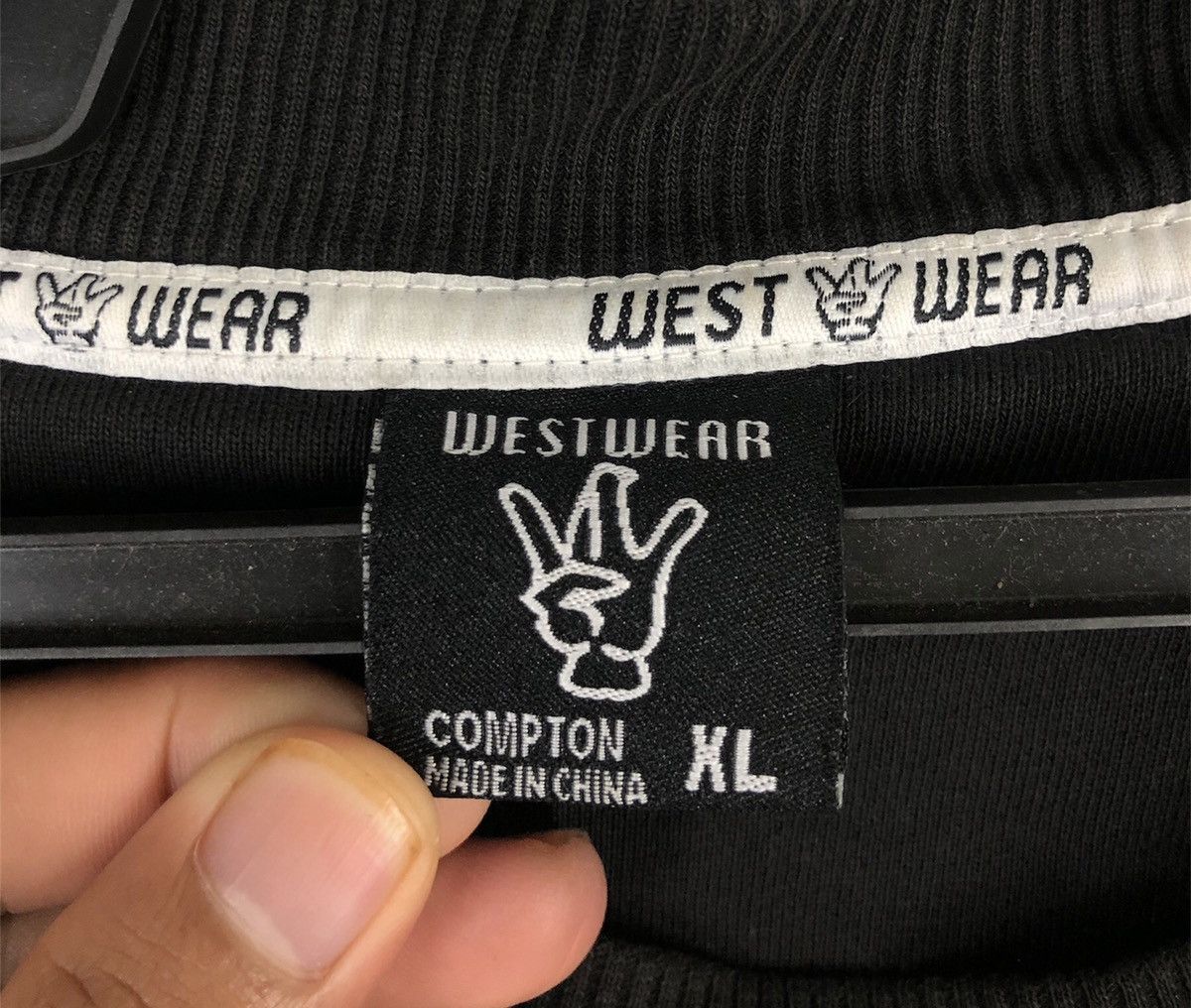 Vintage Vintage West Wear Compton Sweater Crewneck Size US XL / EU 56 / 4 - 9 Thumbnail