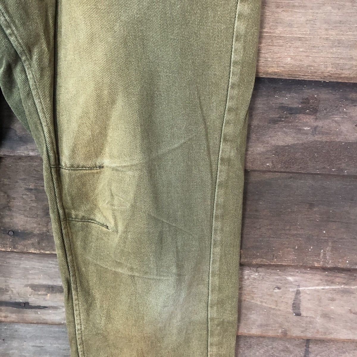 Russell Athletic Rusell Athletic faded Green Casual cargo Pants #5452 Size US 32 / EU 48 - 10 Thumbnail