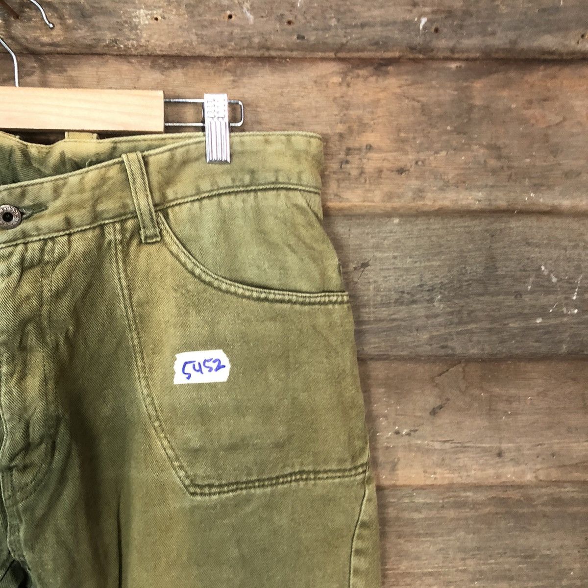 Russell Athletic Rusell Athletic faded Green Casual cargo Pants #5452 Size US 32 / EU 48 - 5 Thumbnail