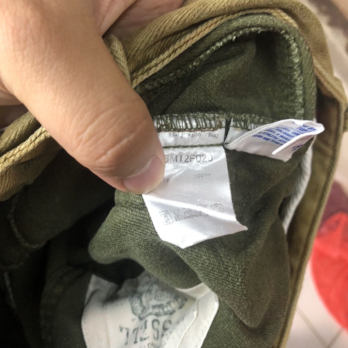 Russell Athletic Rusell Athletic faded Green Casual cargo Pants #5452 Size US 32 / EU 48 - 18 Thumbnail