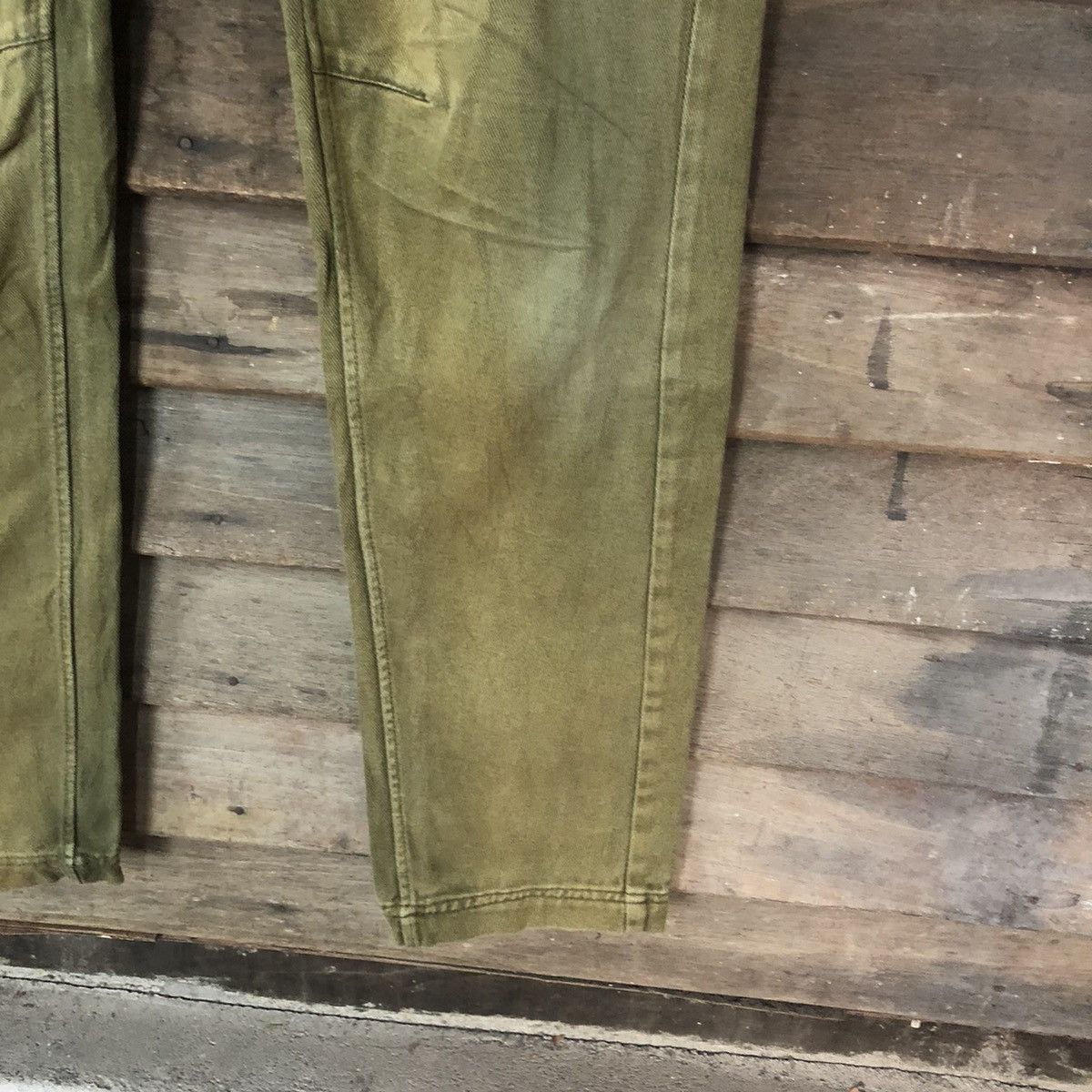Russell Athletic Rusell Athletic faded Green Casual cargo Pants #5452 Size US 32 / EU 48 - 7 Thumbnail