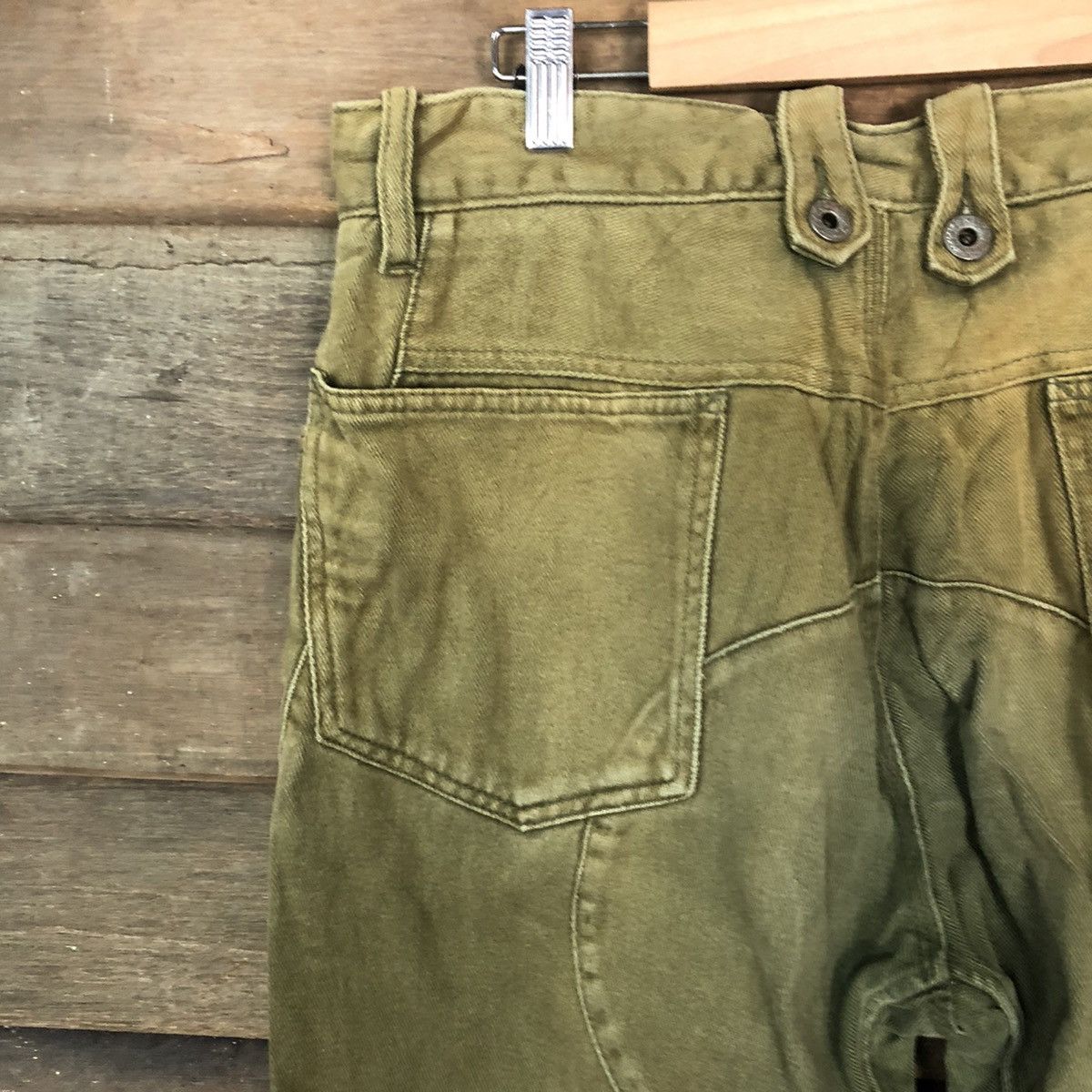 Russell Athletic Rusell Athletic faded Green Casual cargo Pants #5452 Size US 32 / EU 48 - 15 Thumbnail