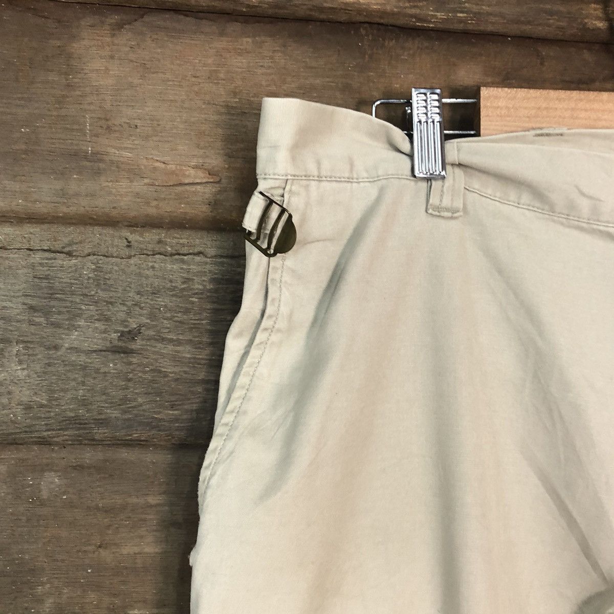 Tommy Hilfiger Tommy Hilfiger Cream multipocket tactical Cargo Pants #5442 Size US 38 / EU 54 - 4 Thumbnail