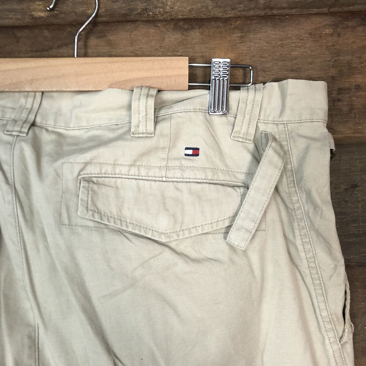 Tommy Hilfiger Tommy Hilfiger Cream multipocket tactical Cargo Pants #5442 Size US 38 / EU 54 - 15 Thumbnail