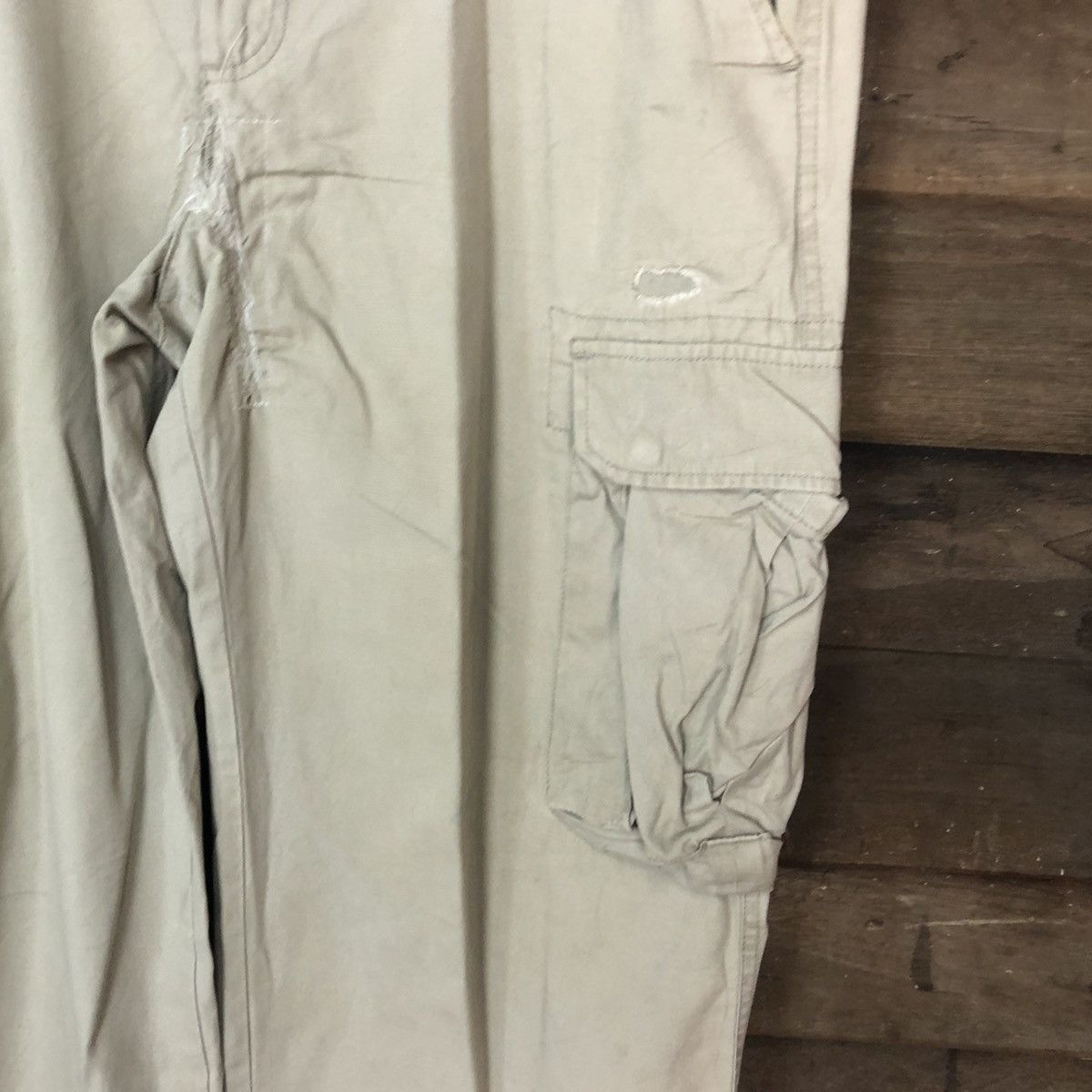 Tommy Hilfiger Tommy Hilfiger Cream multipocket tactical Cargo Pants #5442 Size US 38 / EU 54 - 7 Thumbnail