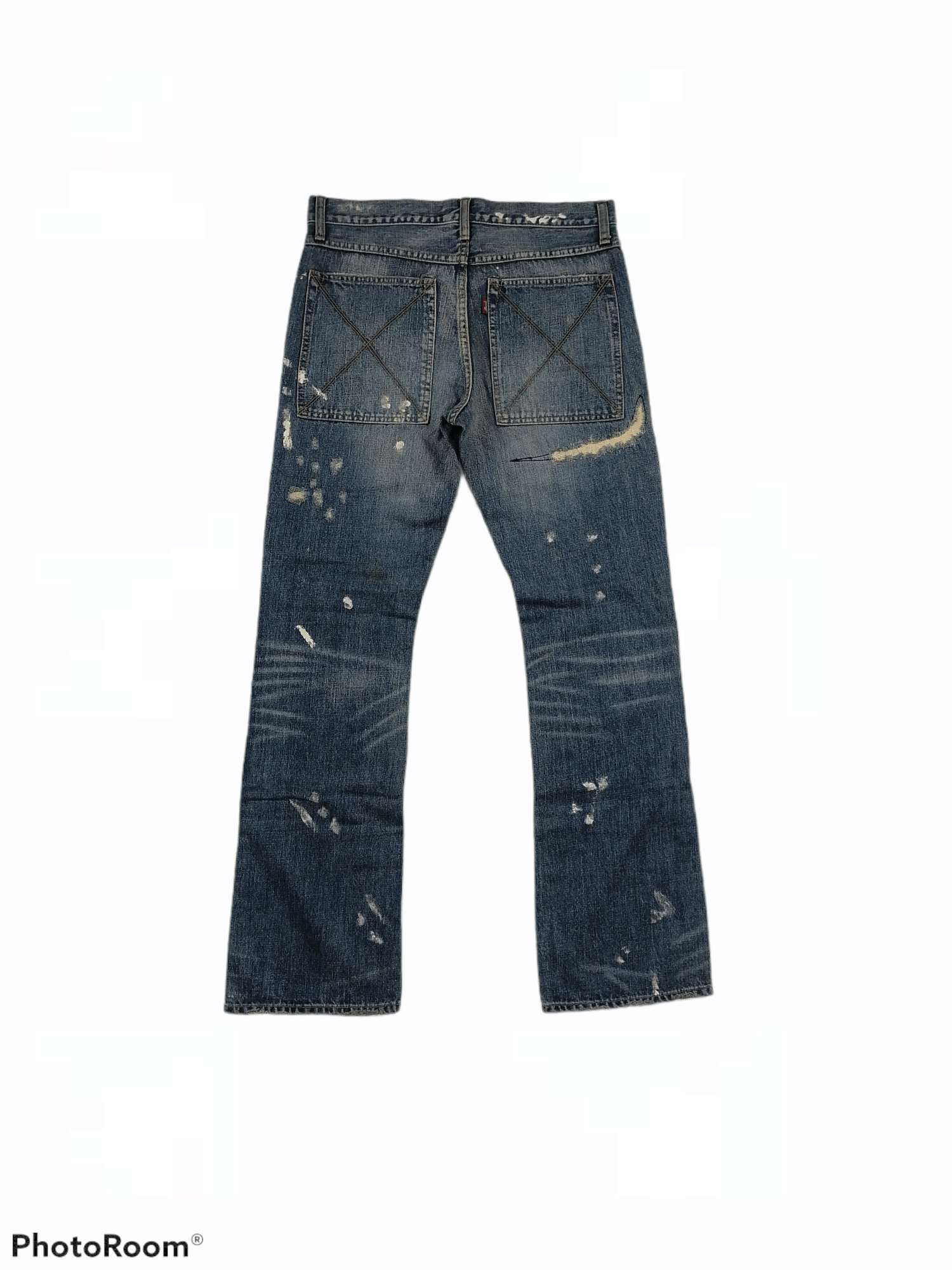 Japanese Brand Bonds&Peace Patchwork Denim Bushpant Size US 31 - 7 Thumbnail