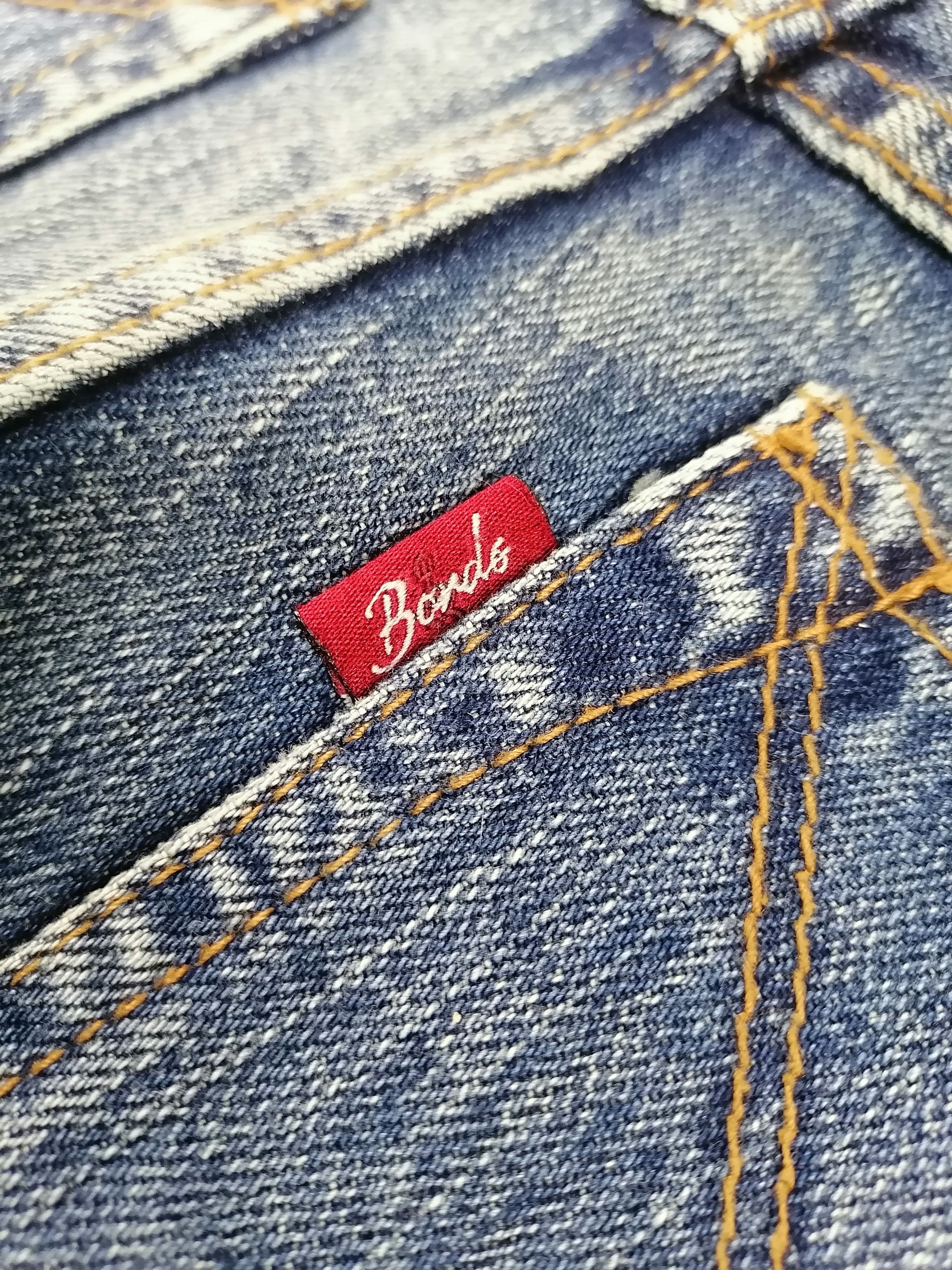 Japanese Brand Bonds&Peace Patchwork Denim Bushpant Size US 31 - 9 Thumbnail